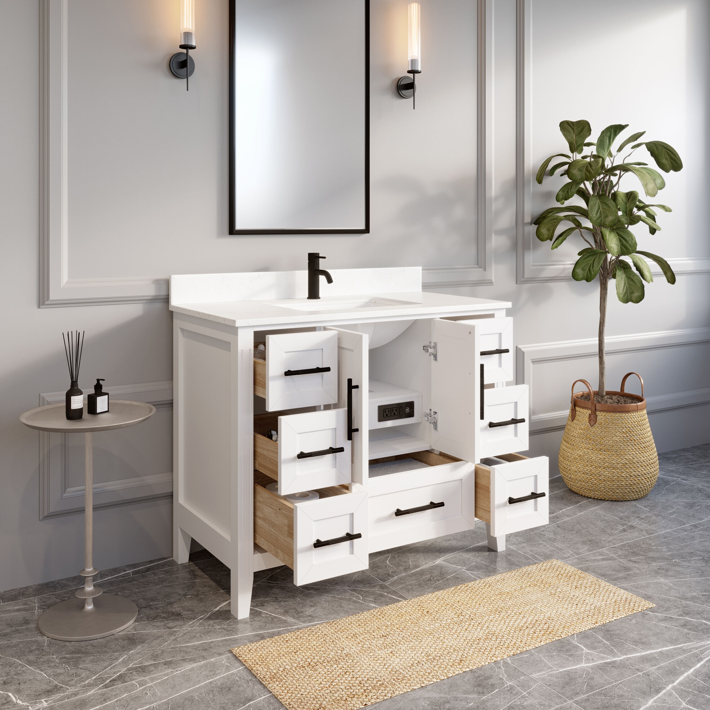 Spa Bathe HU42WH Bath-Vanity-Combo - View #4