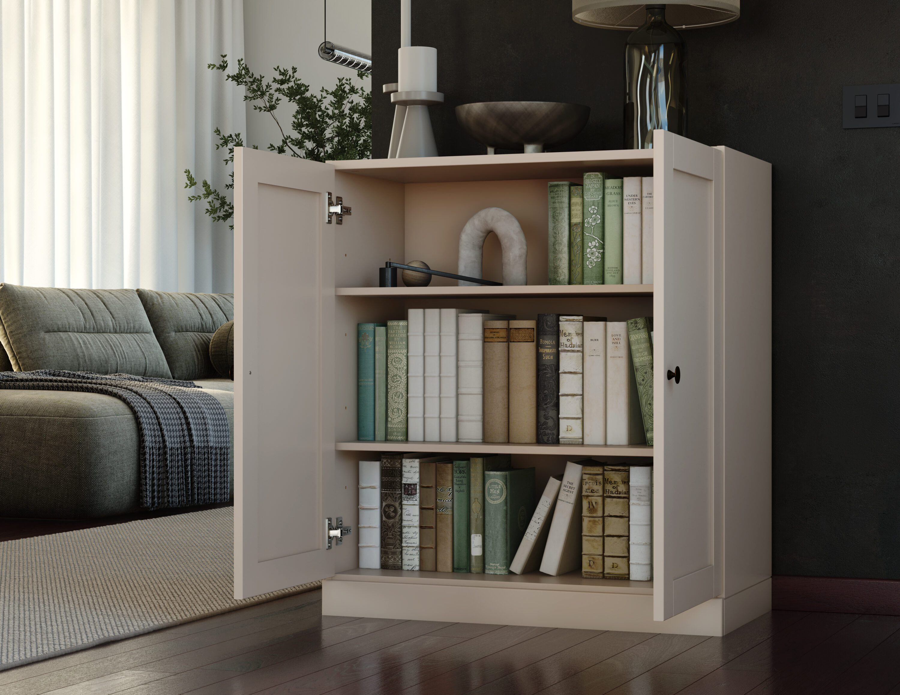Palace Imports 311-14 bookcases - View #2