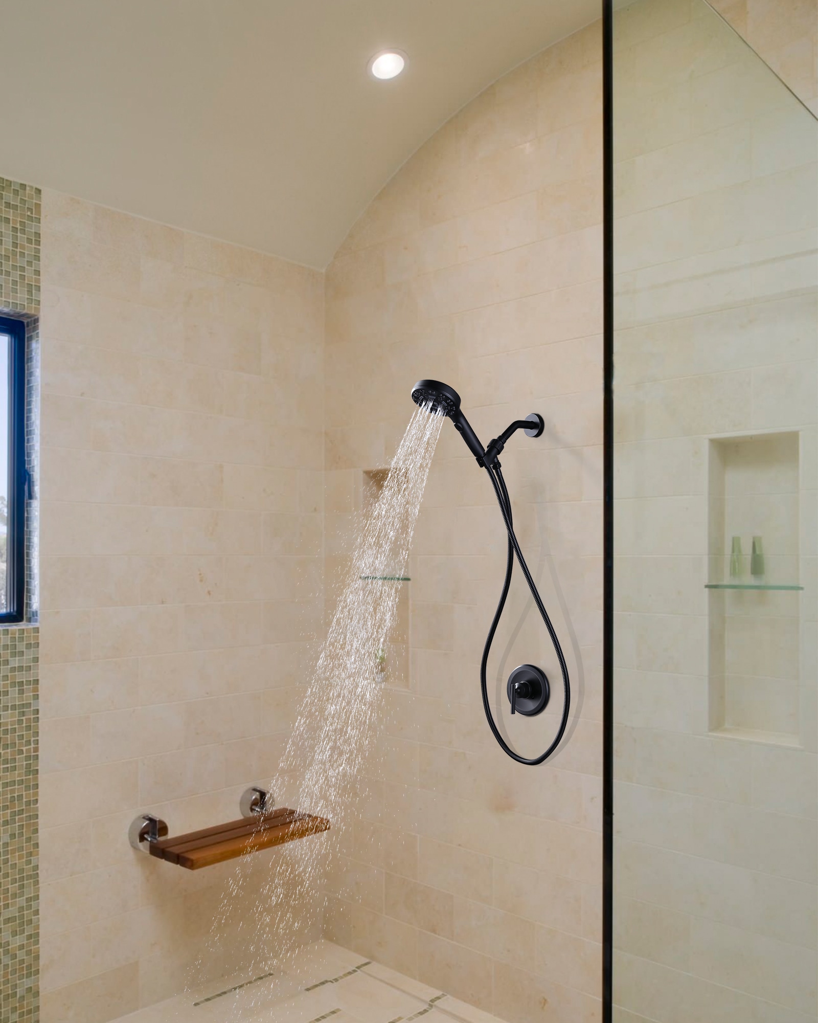 WOWOW 3091600B Showerhead-Bar-Panels - View #3