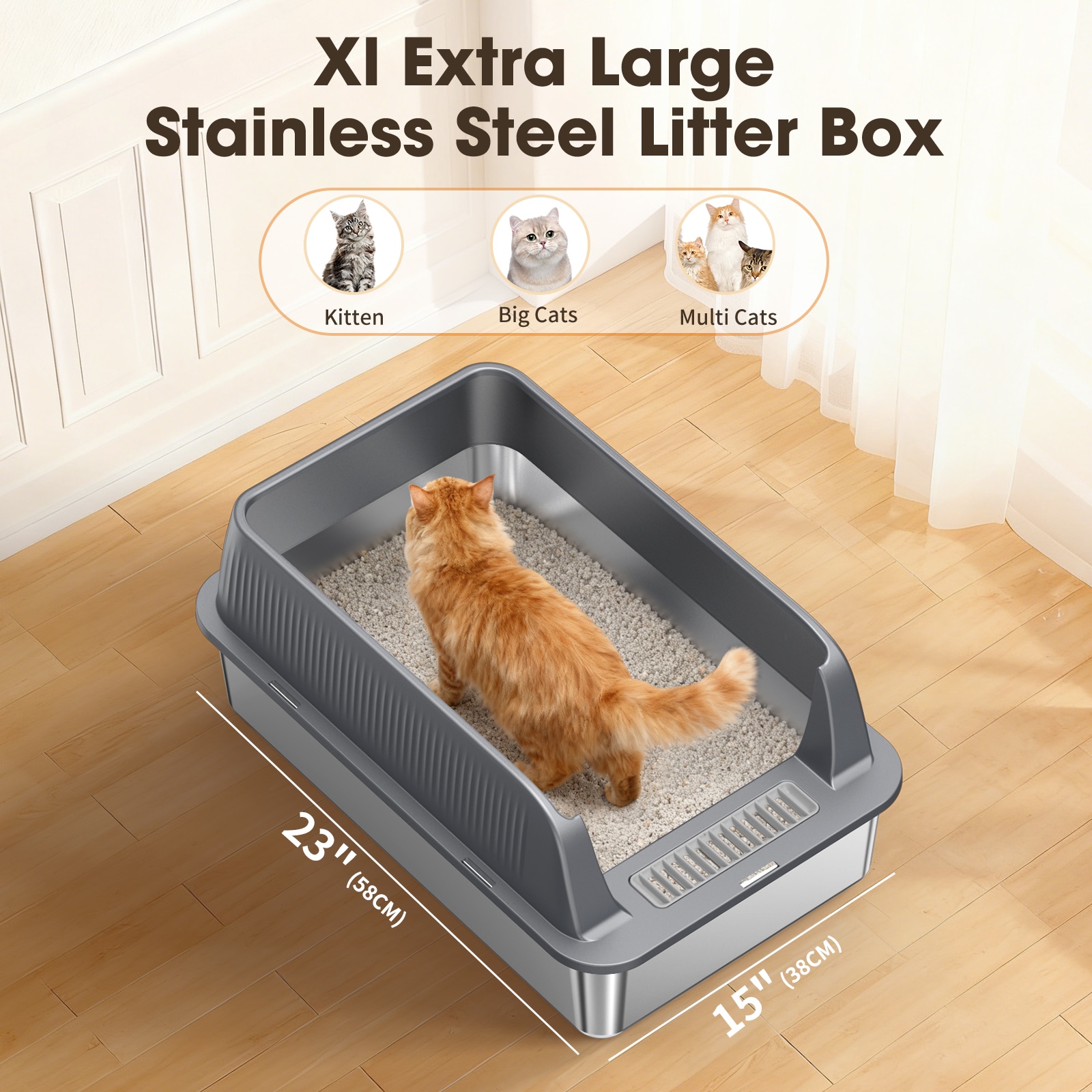 JUSHUA MT-461382 Cat-Litter-Box - View #5