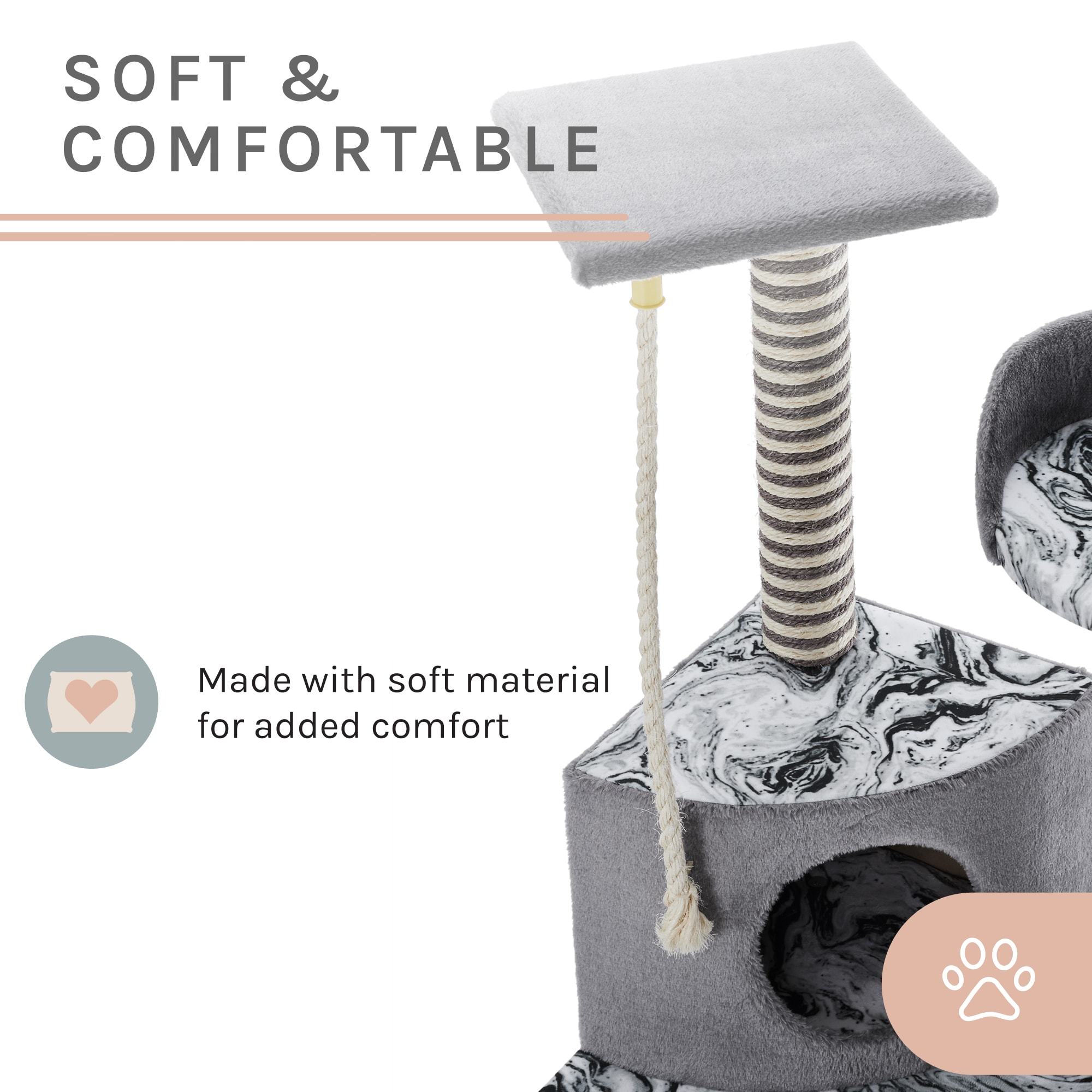 Sam's Pets SP-CT1282GY Cat-Trees - View #13