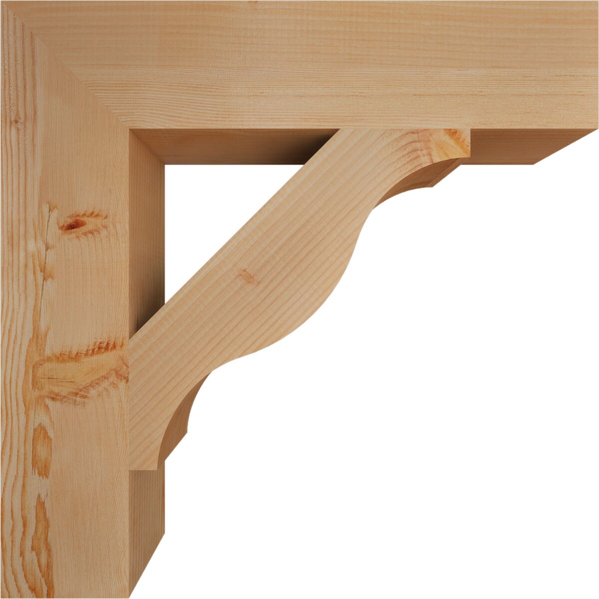Ekena Millwork BKT06X28X28FST05SDF Exterior-Brackets-Braces - View #3