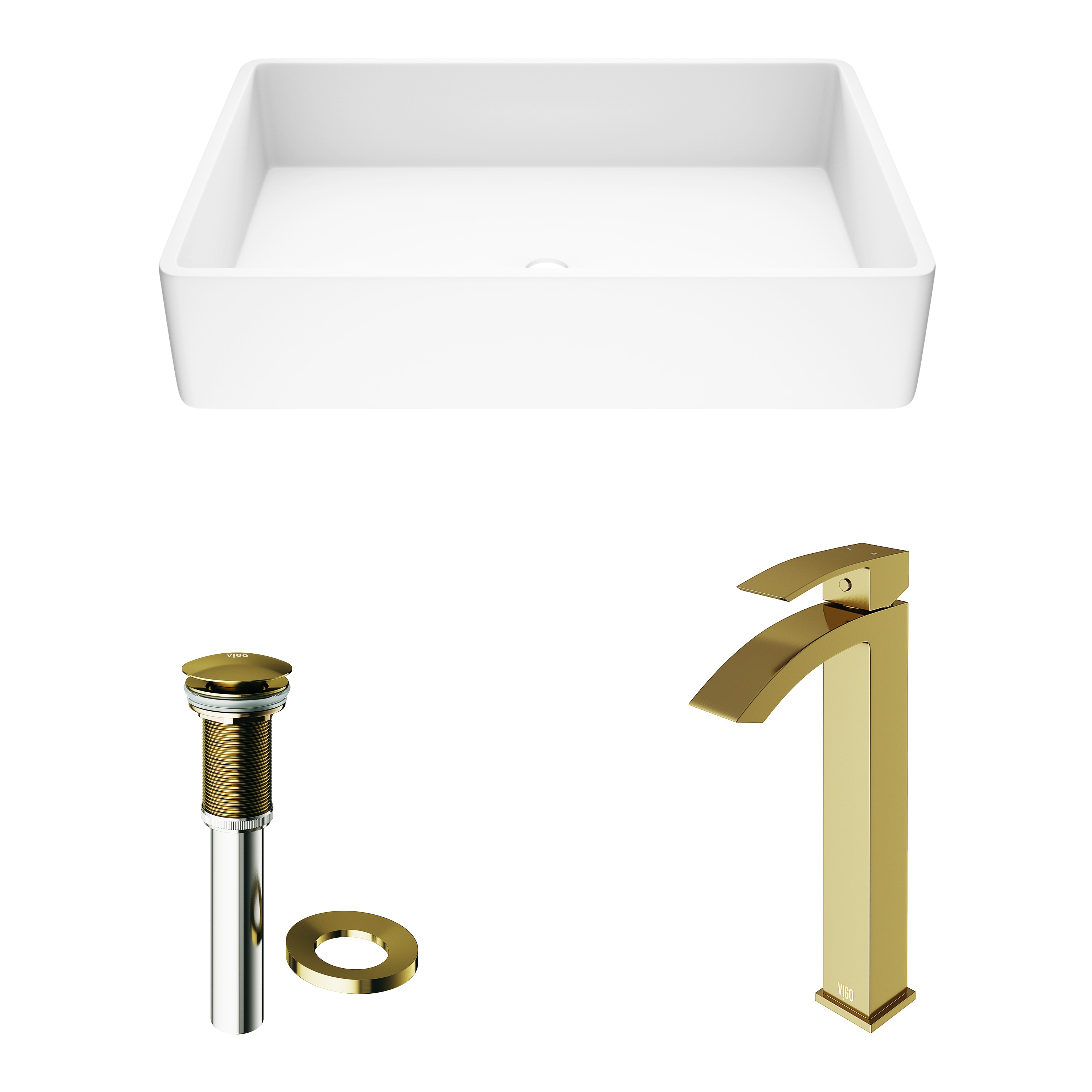 VIGO VGT1458 Bath-Sink - View #4