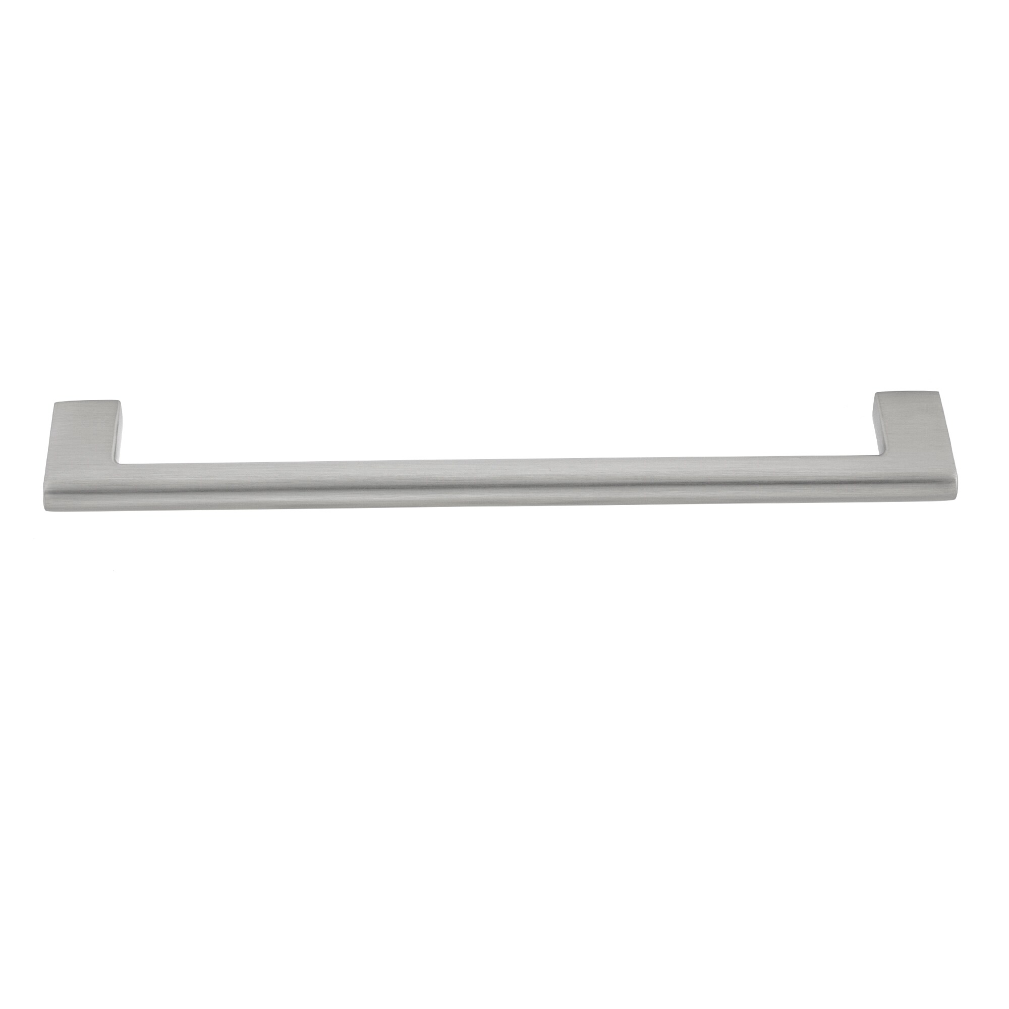 Vail 8-Inch Satin Nickel Rectangular Bar Pull