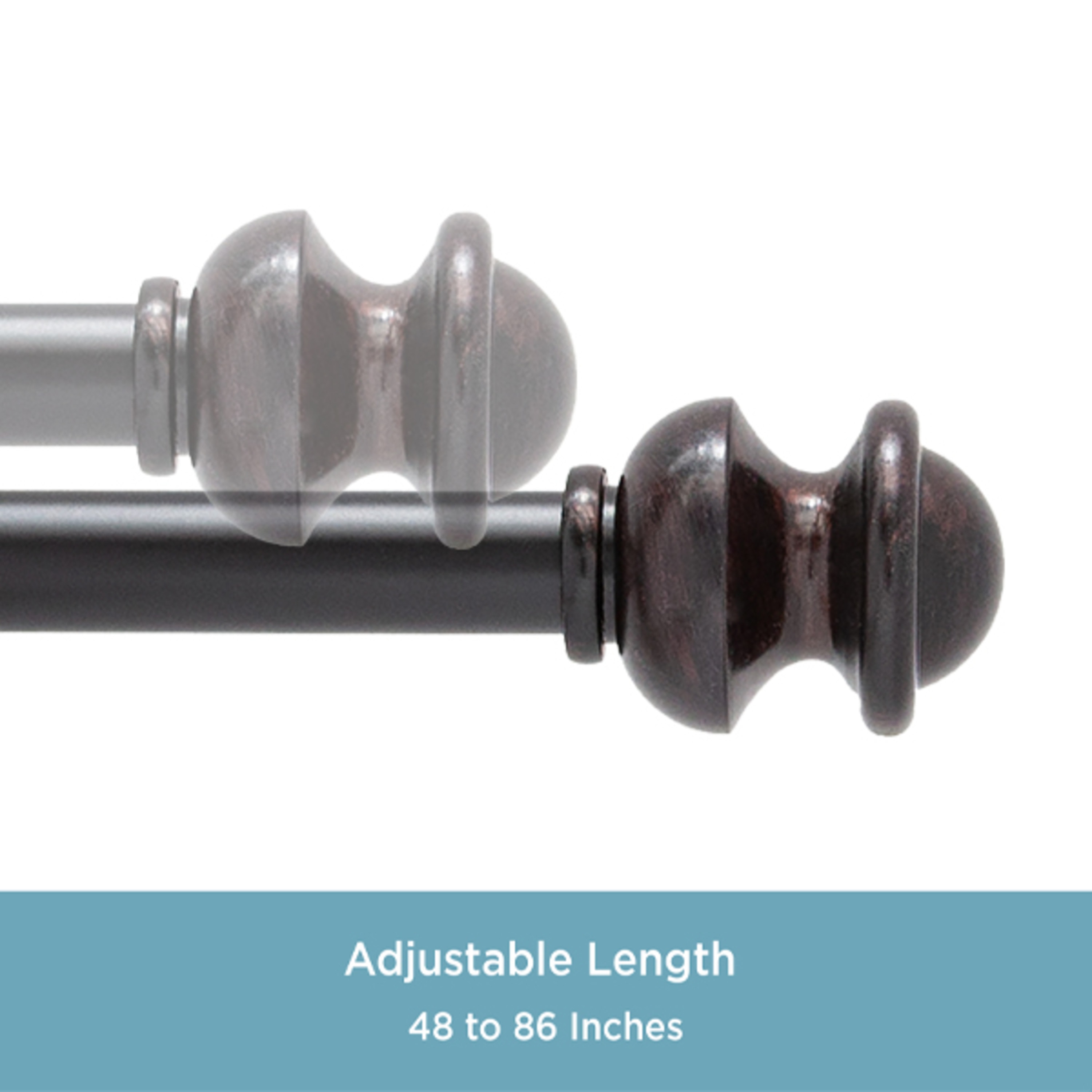 Kenney KN71618 Curtain-Rods - View #3