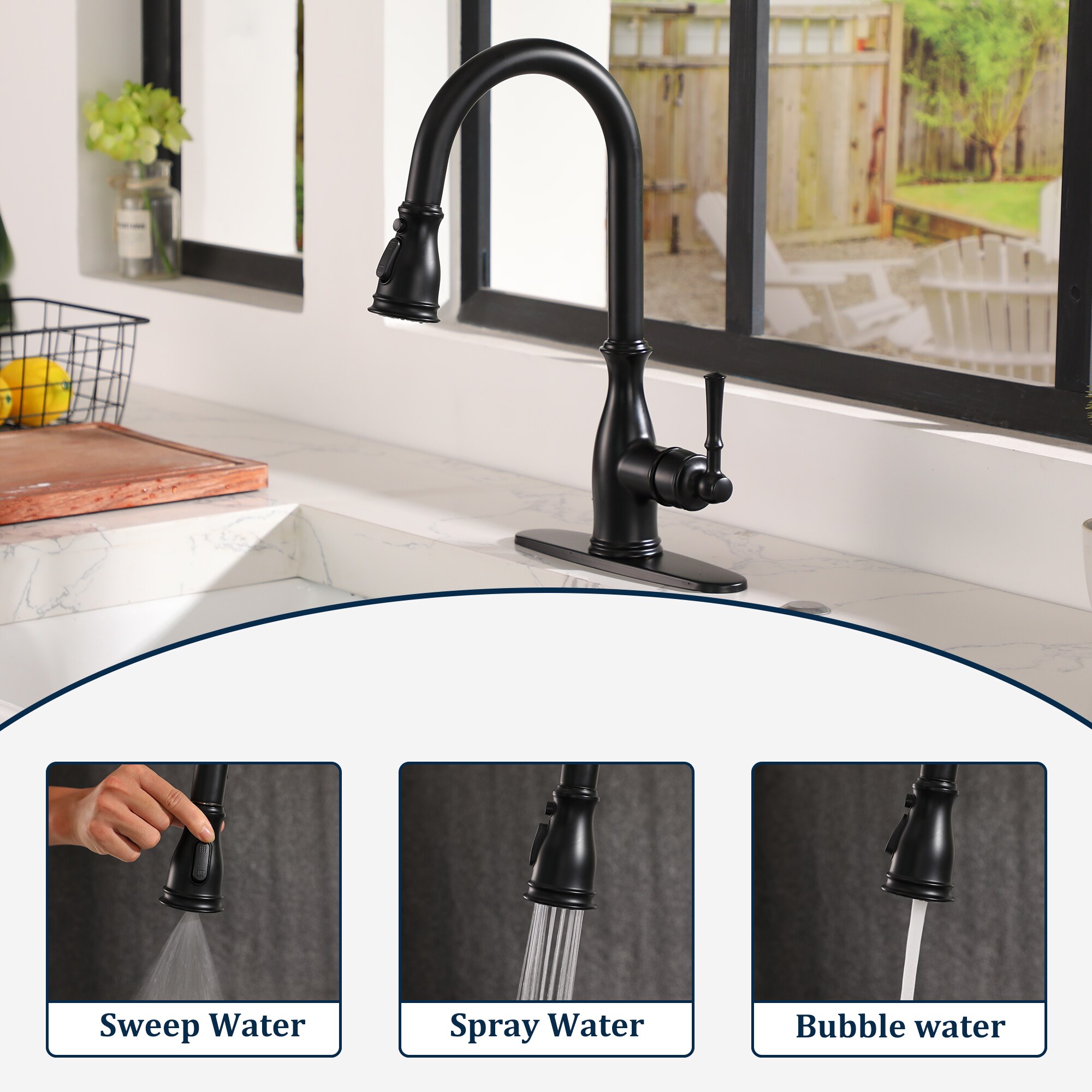 Clihome RB0717 Kitchen-Faucets - View #8