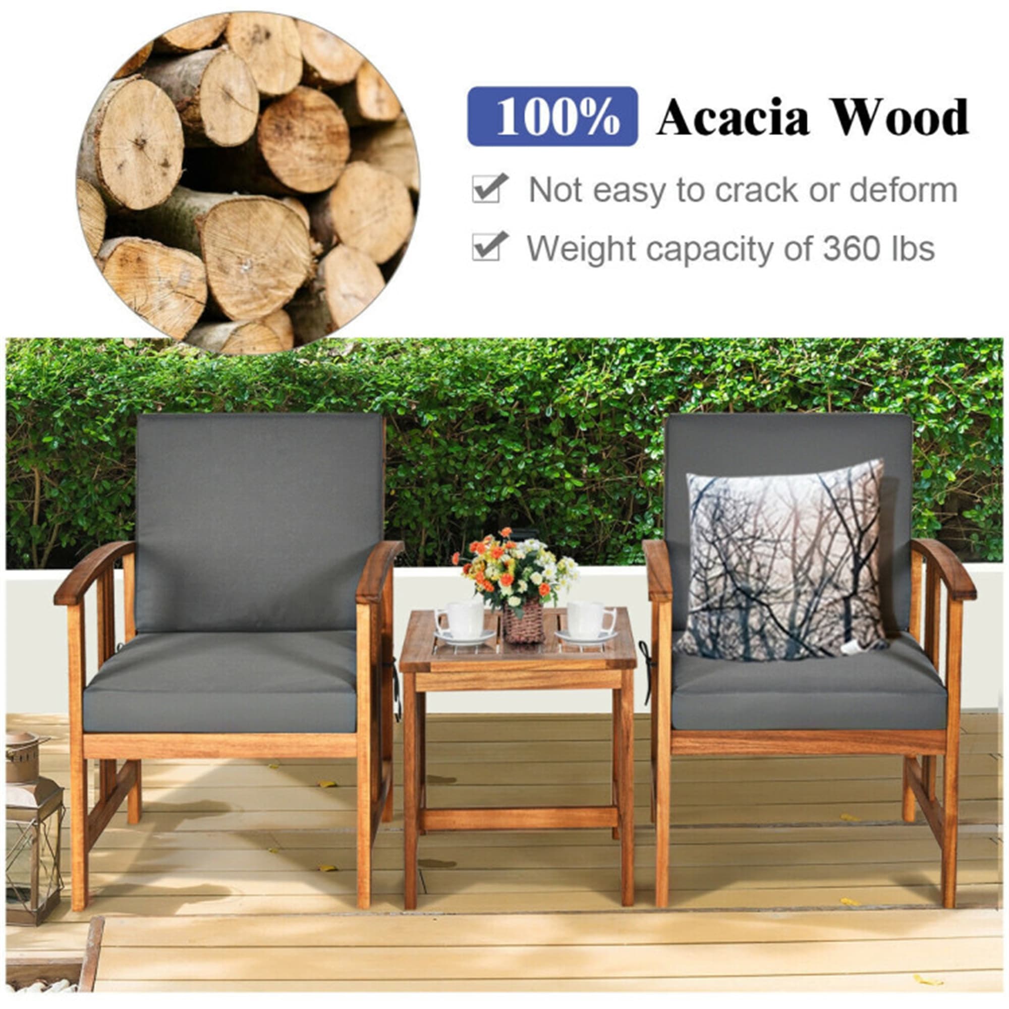 BABOOM BOM-63885GR-CO Patio-Conversation-Sets - View #4