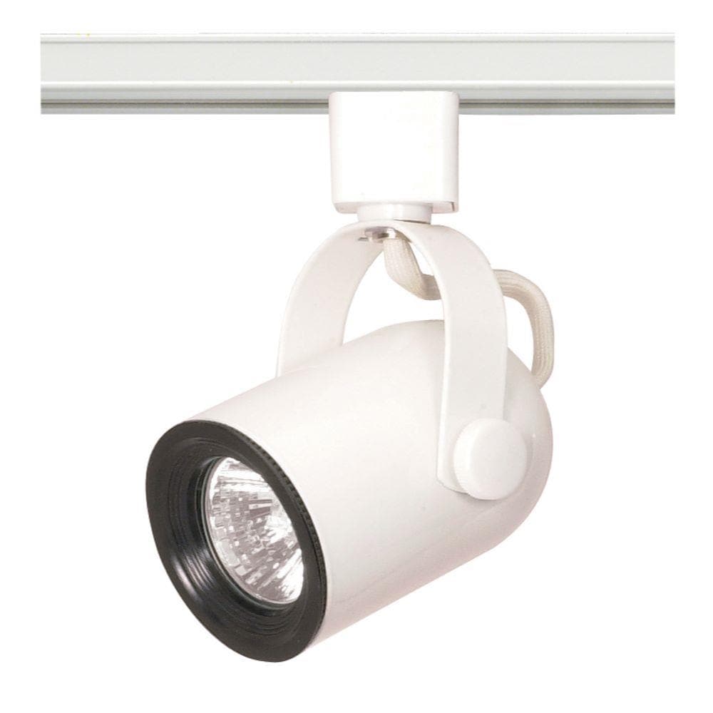 LW-SC549566 1-Light White Roundback Head(s) Track Lighting Head