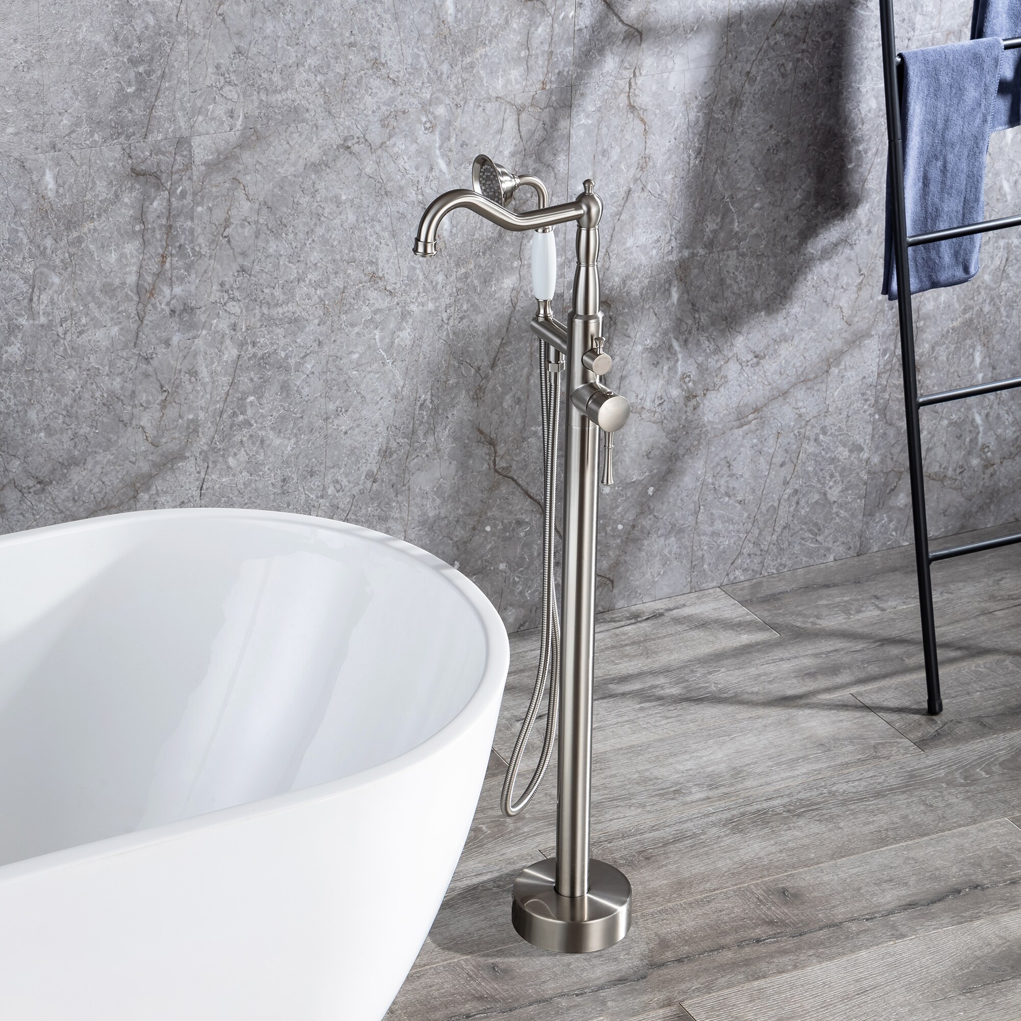 Kahomvis TC-QPW6-8254 Roman-Tub-Faucets - View #7