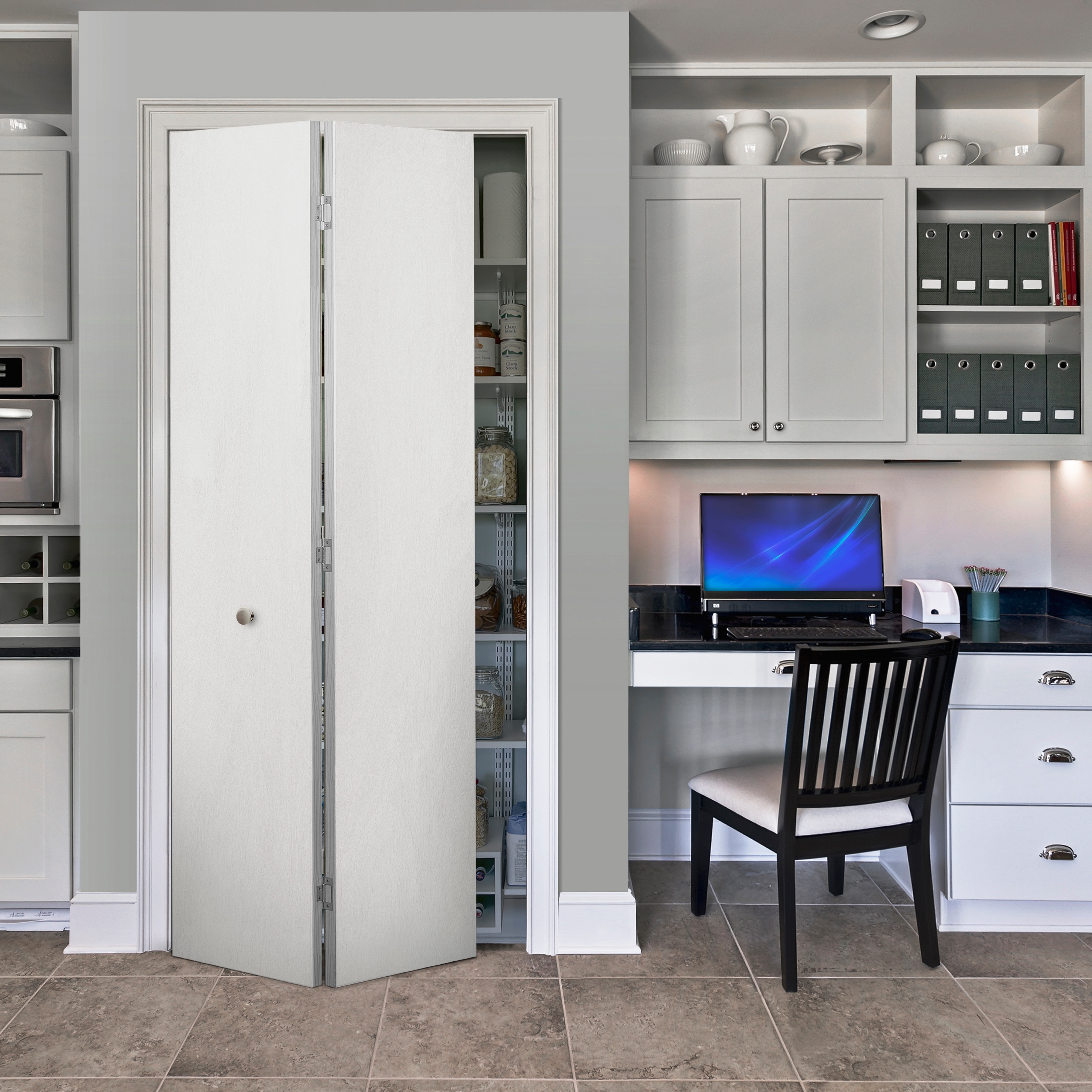 JELD-WEN JWCUSTINT0017 Bifold-Sliding-Closet-Doors - View #5