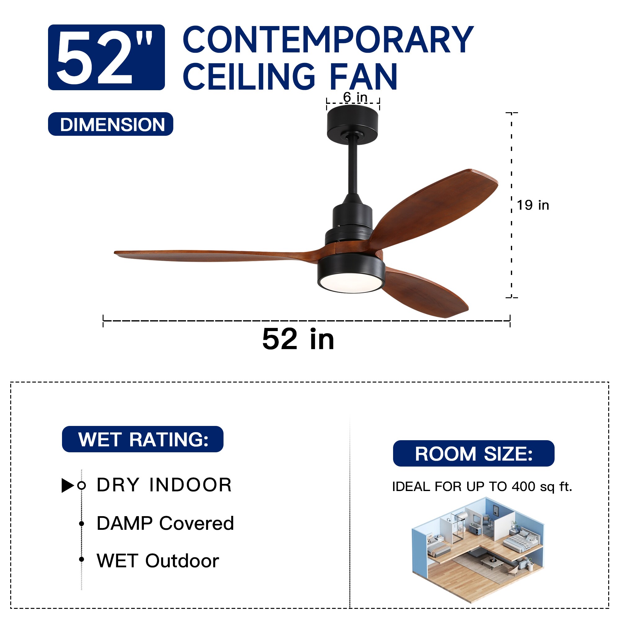  52LSP146035BK Ceiling-Fans - View #5