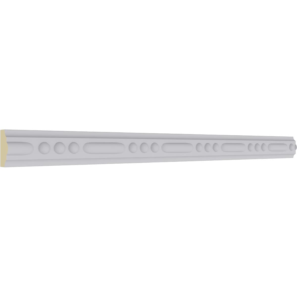 Ekena Millwork MLD01X00CR Chair-Rail-Moulding - View #3
