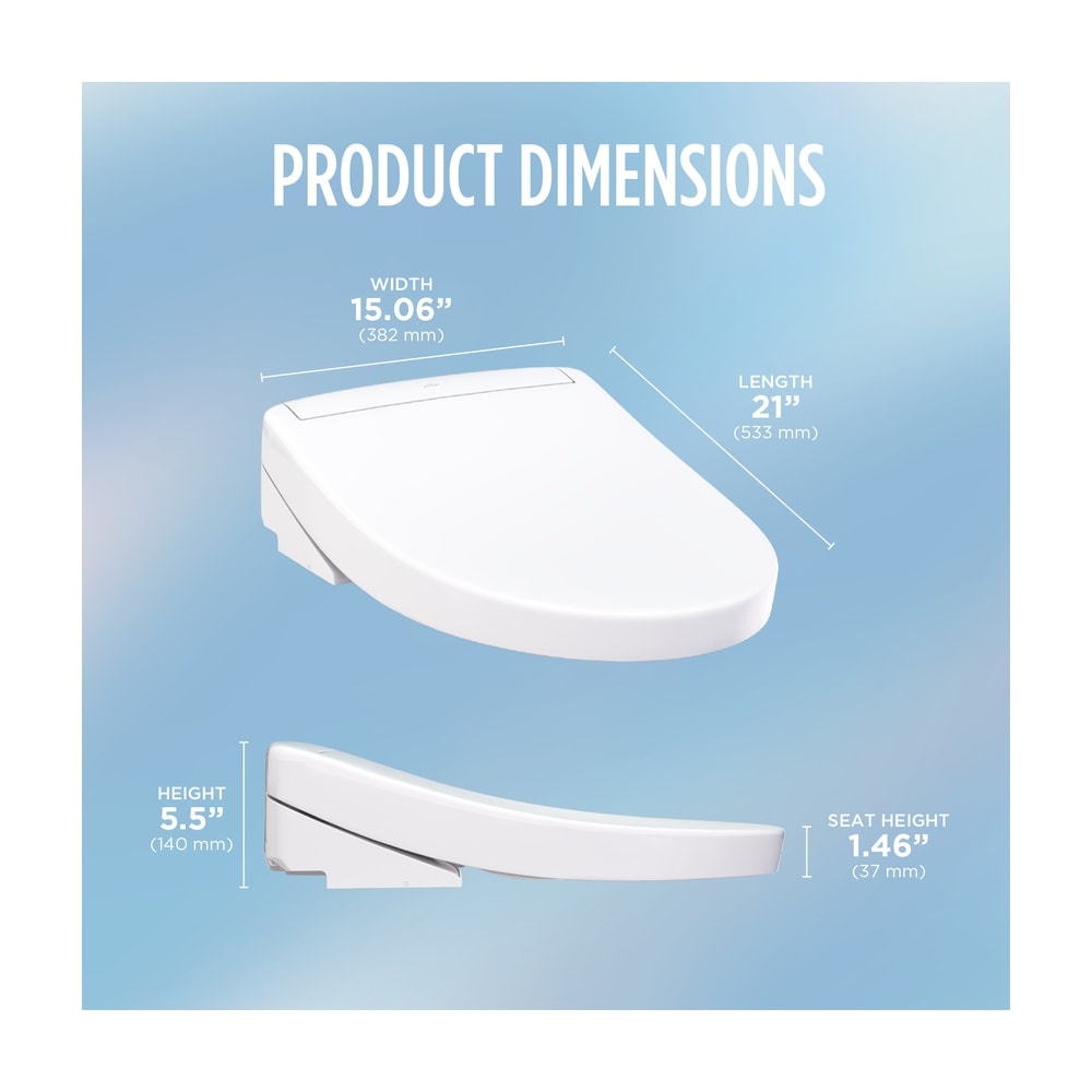 TOTO SW3446-01 Bidet-Toilet-Seats - View #8
