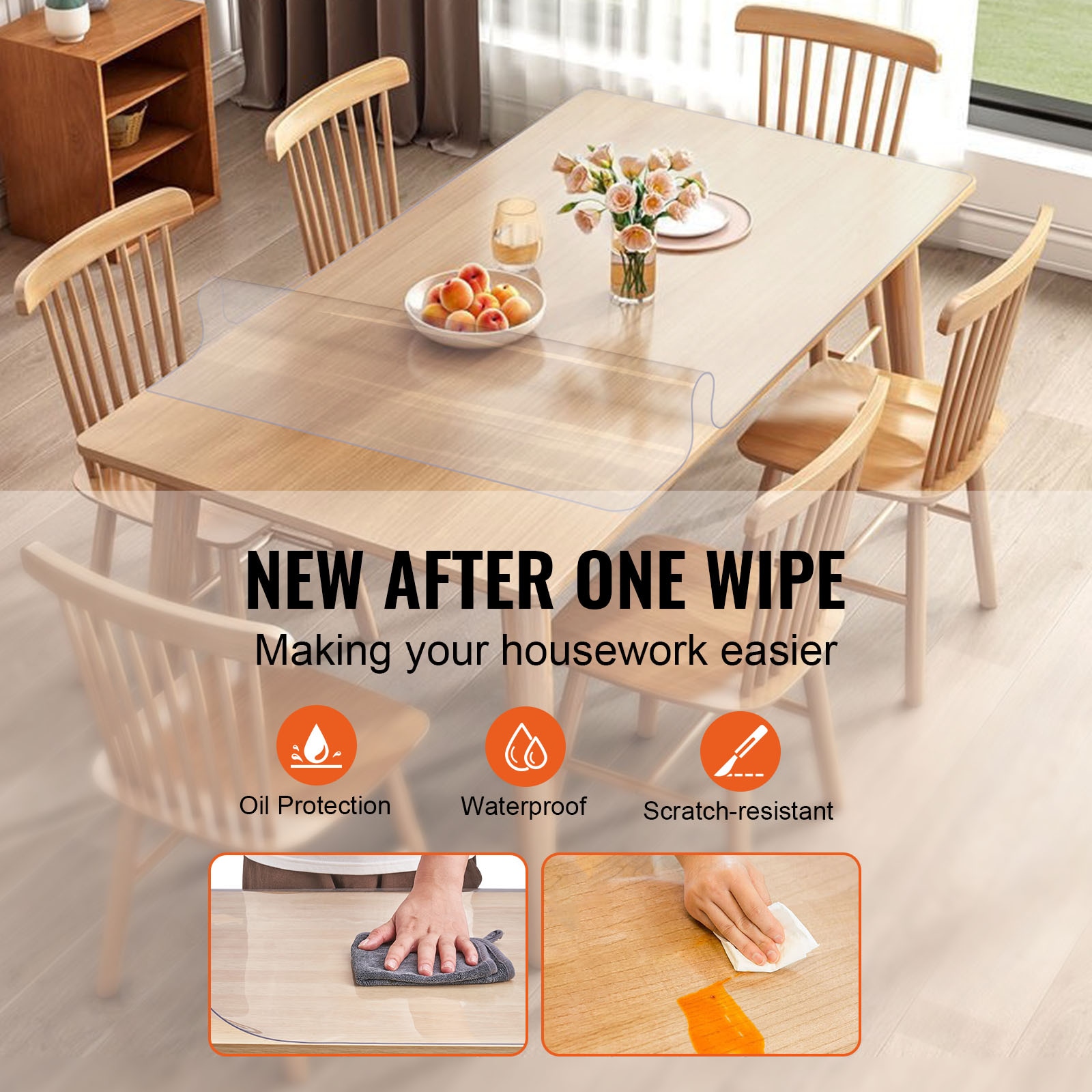 VEVOR ZFXZBYCTMSPVC3UL1V0 Table-Covers - View #6