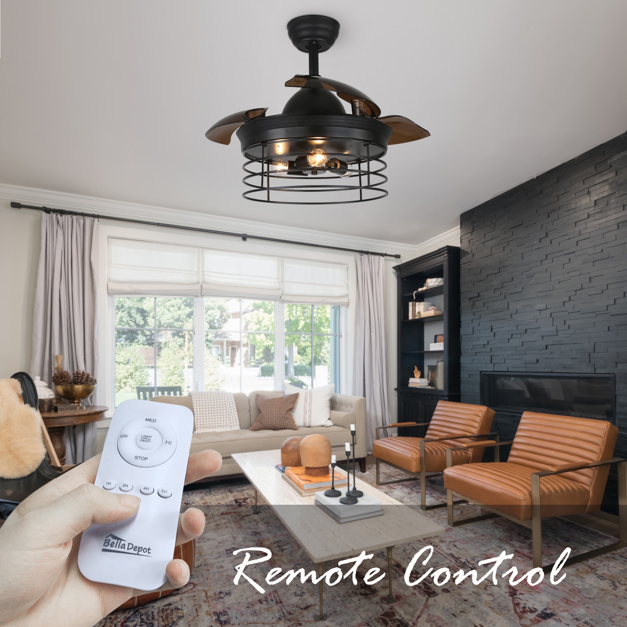 Bella Depot BD3654-B Ceiling-Fans - View #3