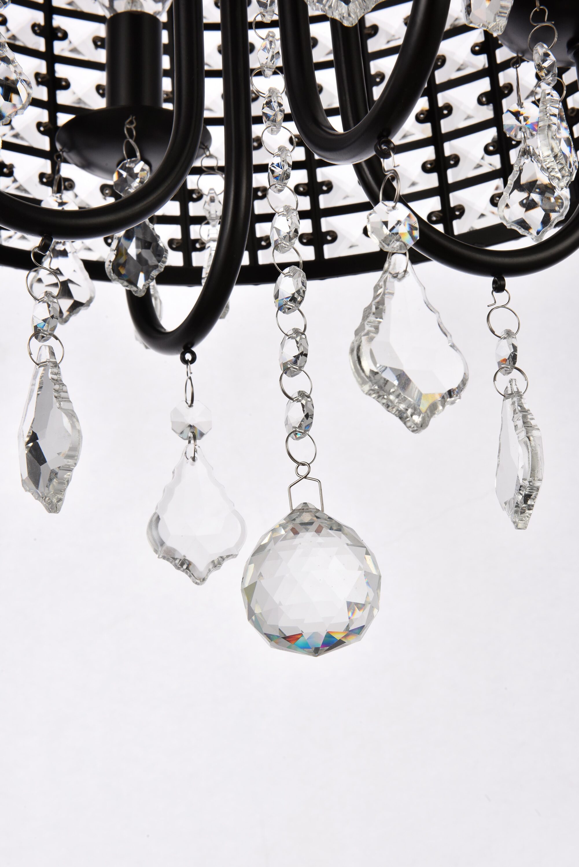 Elegant Decor HFDL2139D14BK Pendant-Lights - View #4