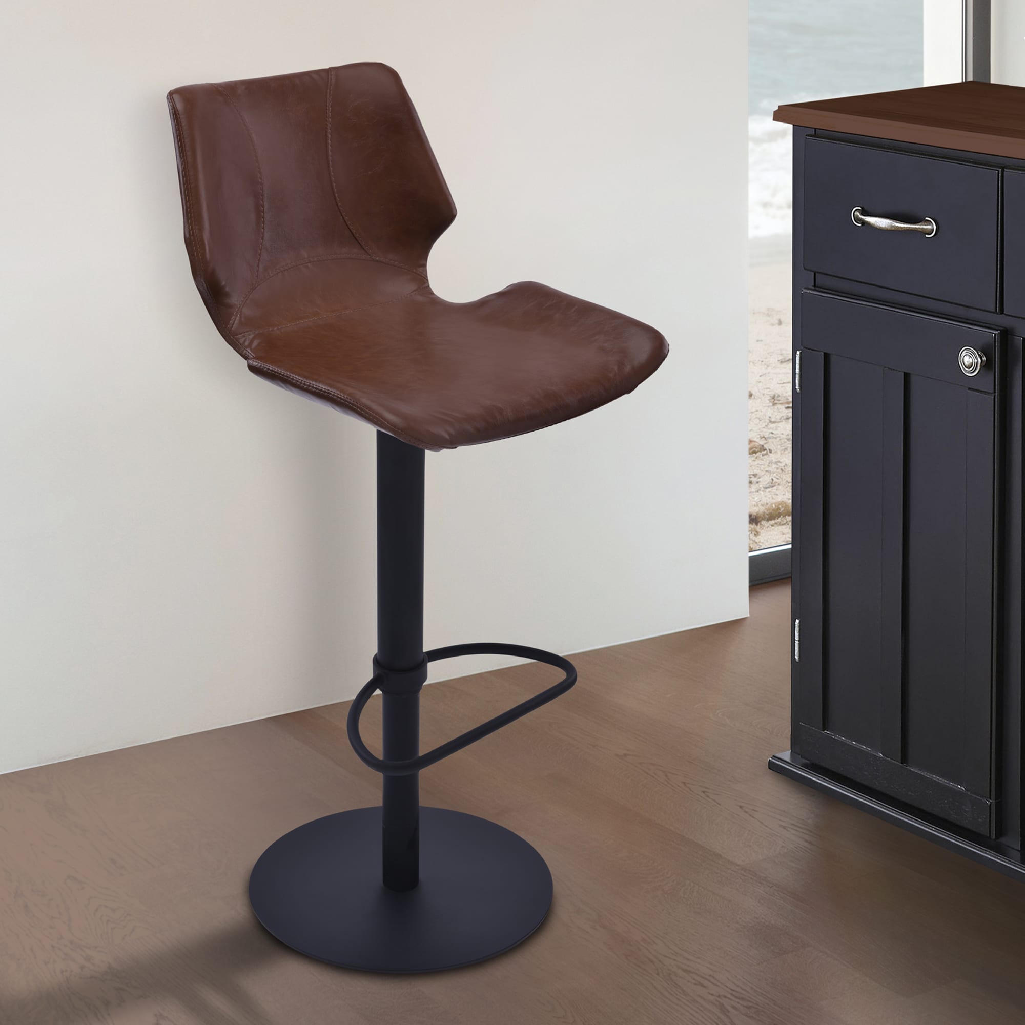 Armen Living LCZUBAVCBL stools - View #5