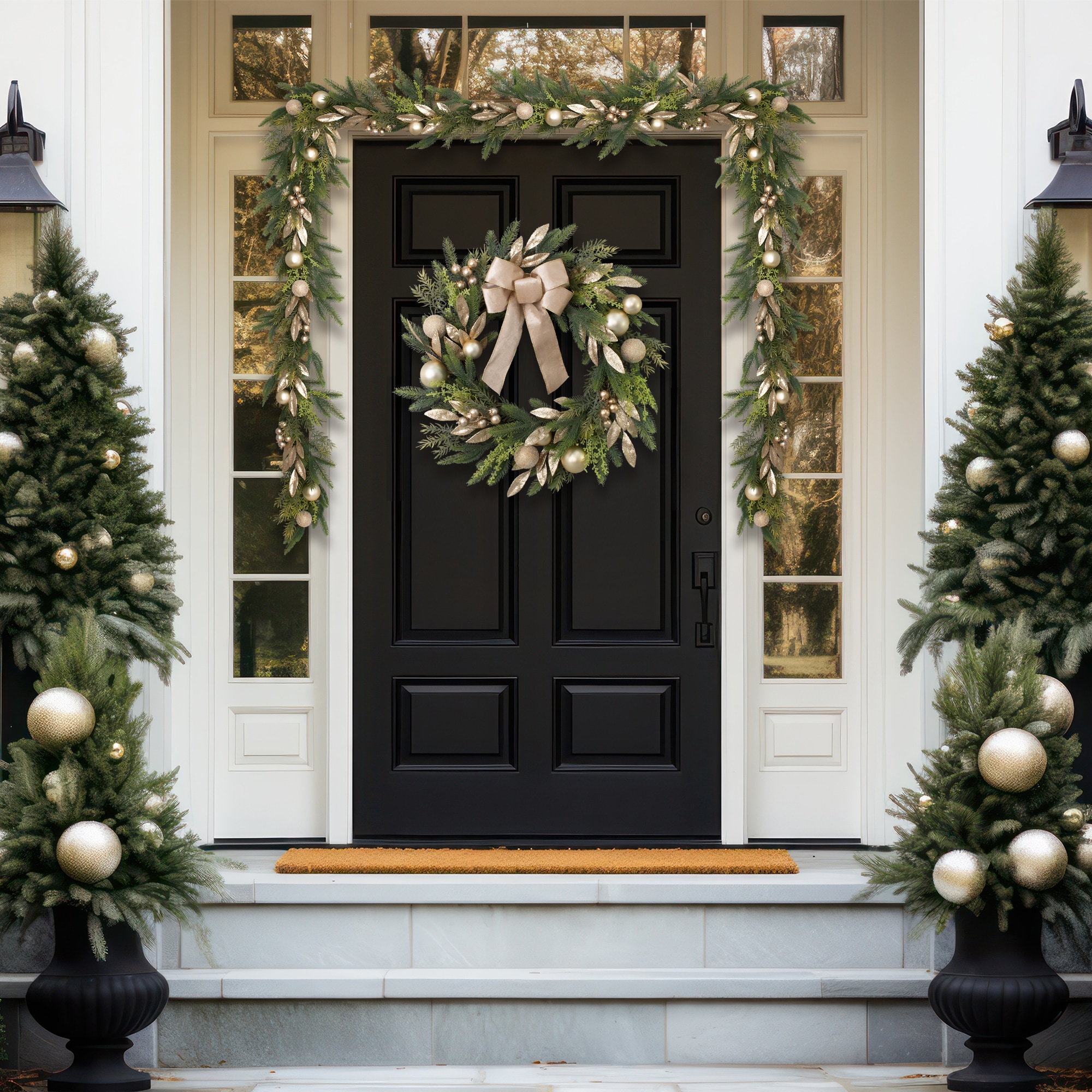 Holiday Living B660310B Artificial-Christmas-Garland - View #3
