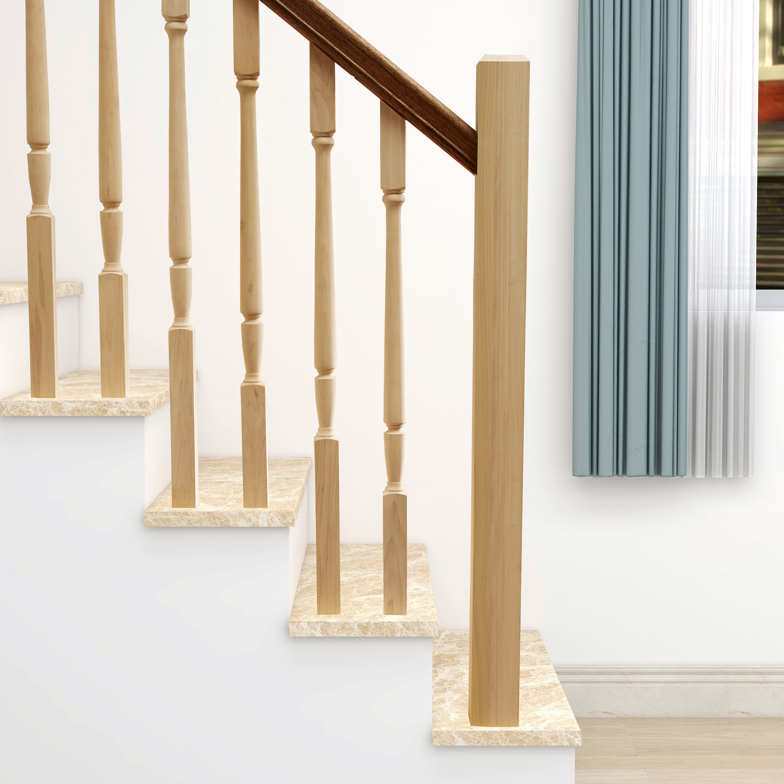 RELIABILT WG350CT56POP Interior-Stairpart-Newel-Posts - View #5