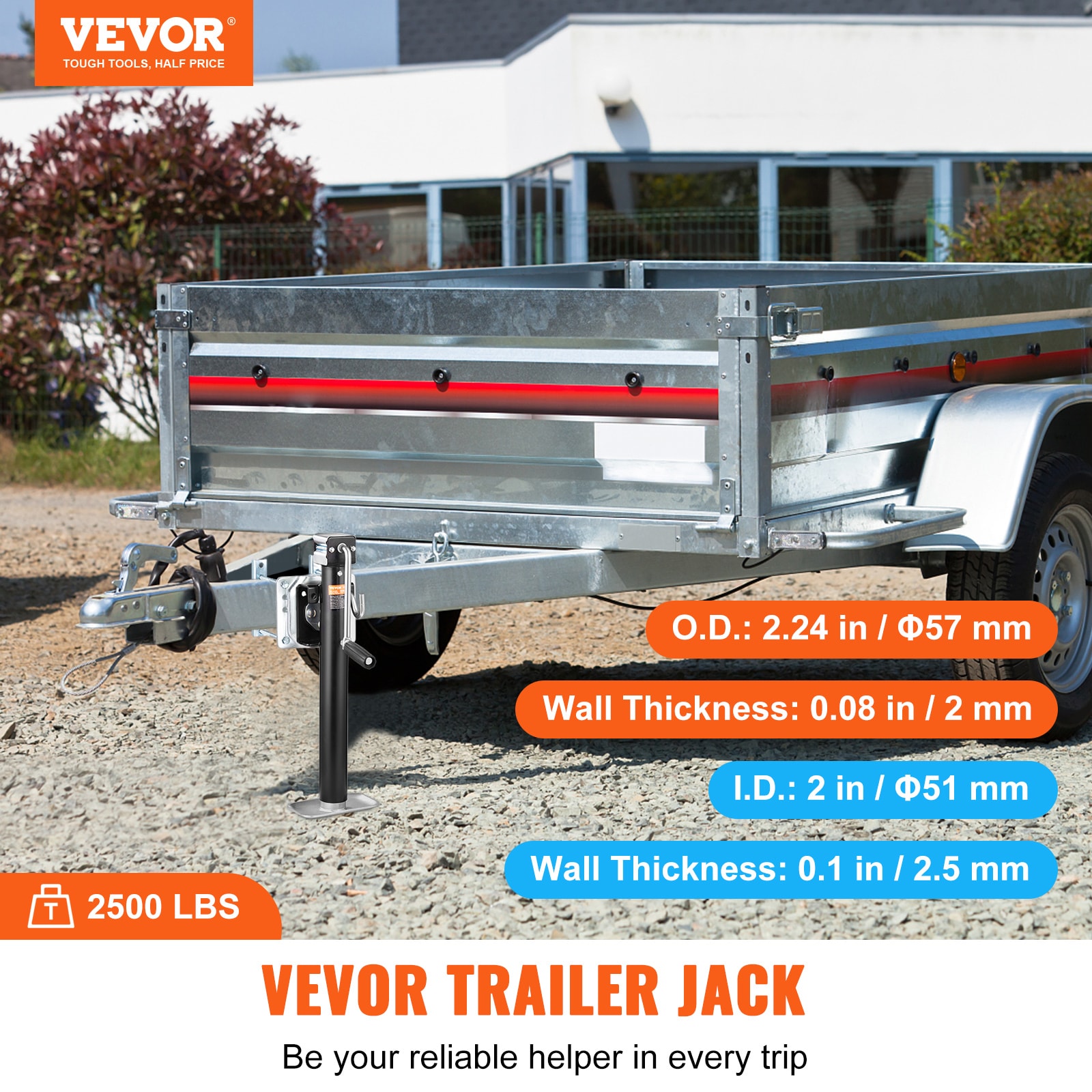 VEVOR BSLSTC2500LBSX99BV0 Trailer-Jacks - View #4