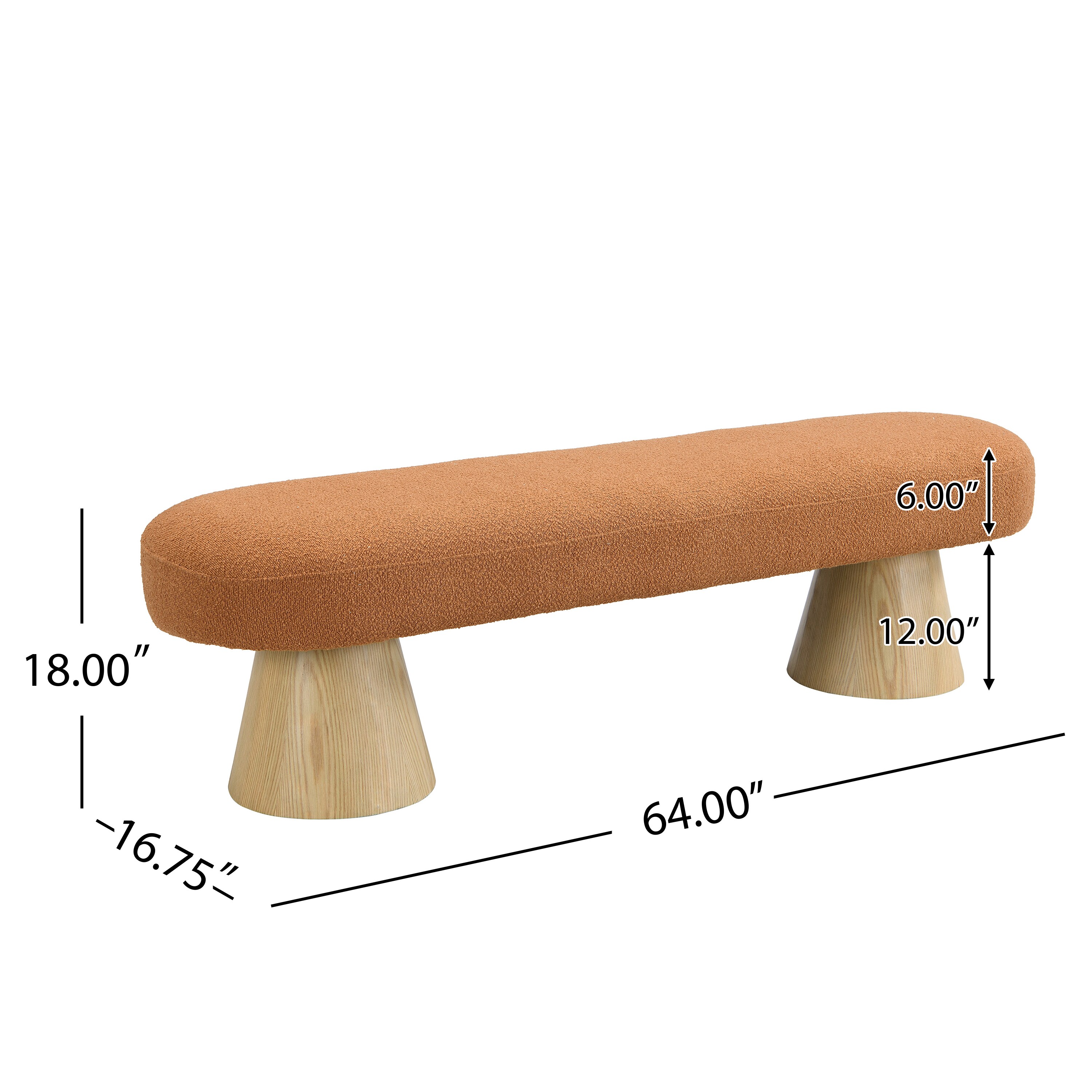 ModernLuxe L3P-N779P271401O bench - View #2