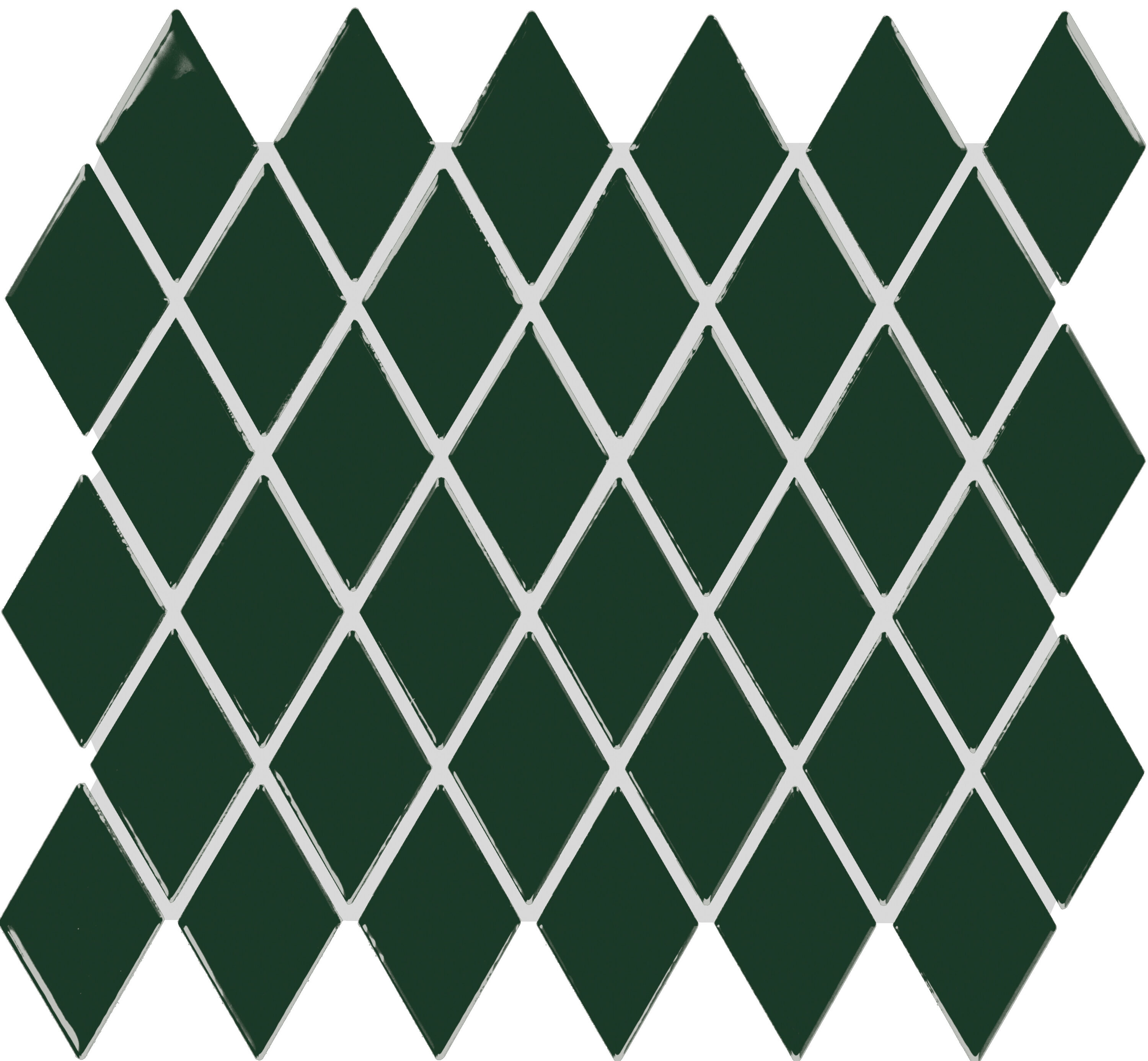 American Olean 008223HARMS1P2 Color Ways Wisdom 12-in x 13-in Glossy Ceramic Patterned Mosaic Wall Tile (8.8-sq. ft/ Carton)