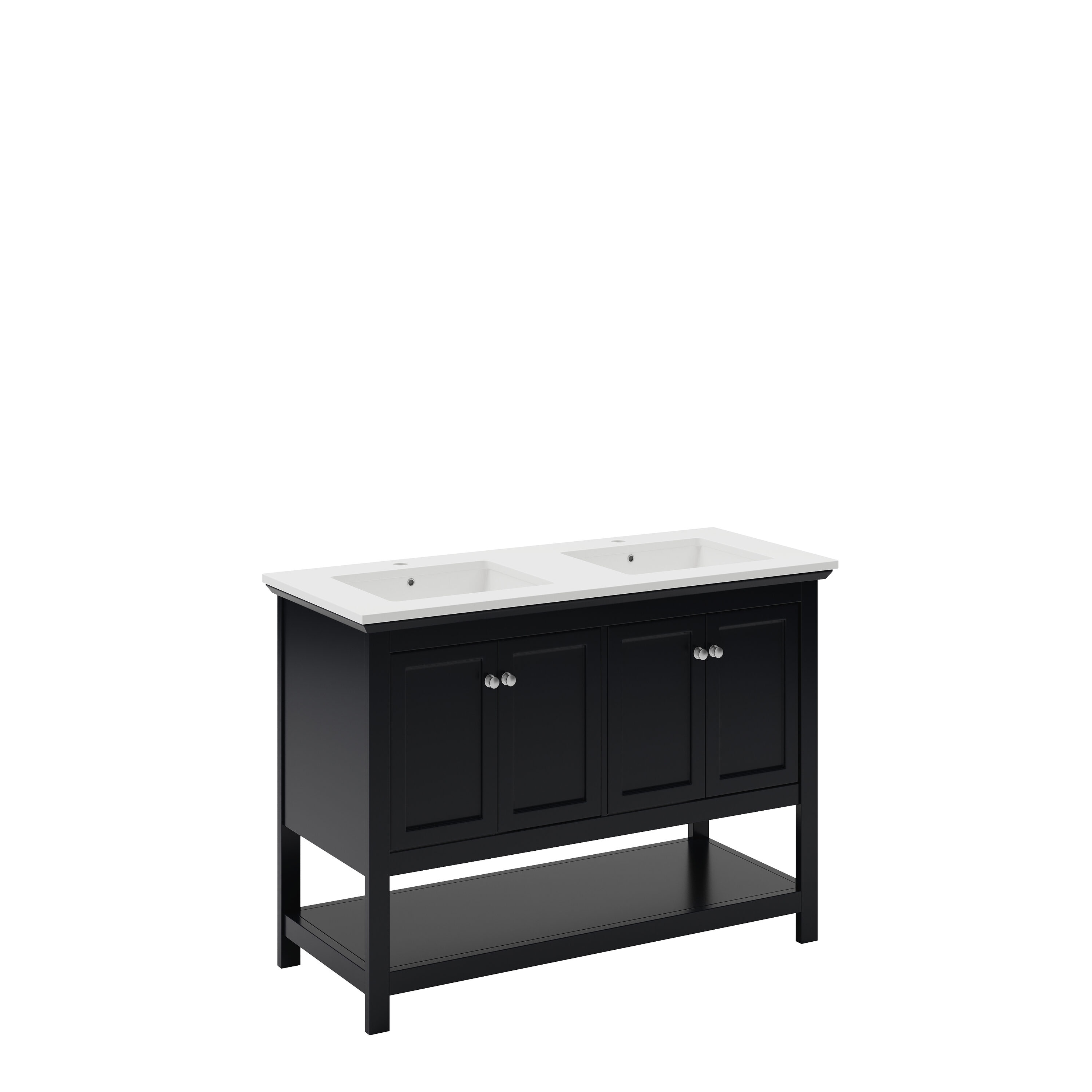 Fresca FCB2348BL-D-CWH-U Bath-Vanity-Combo - View #2