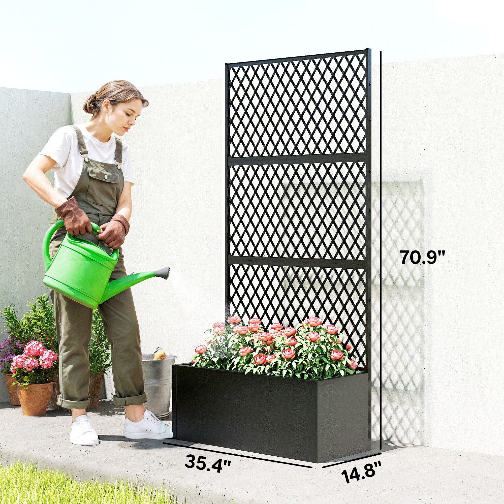 Outsunny 84H-578V00BK Raised-Garden-Beds - View #5