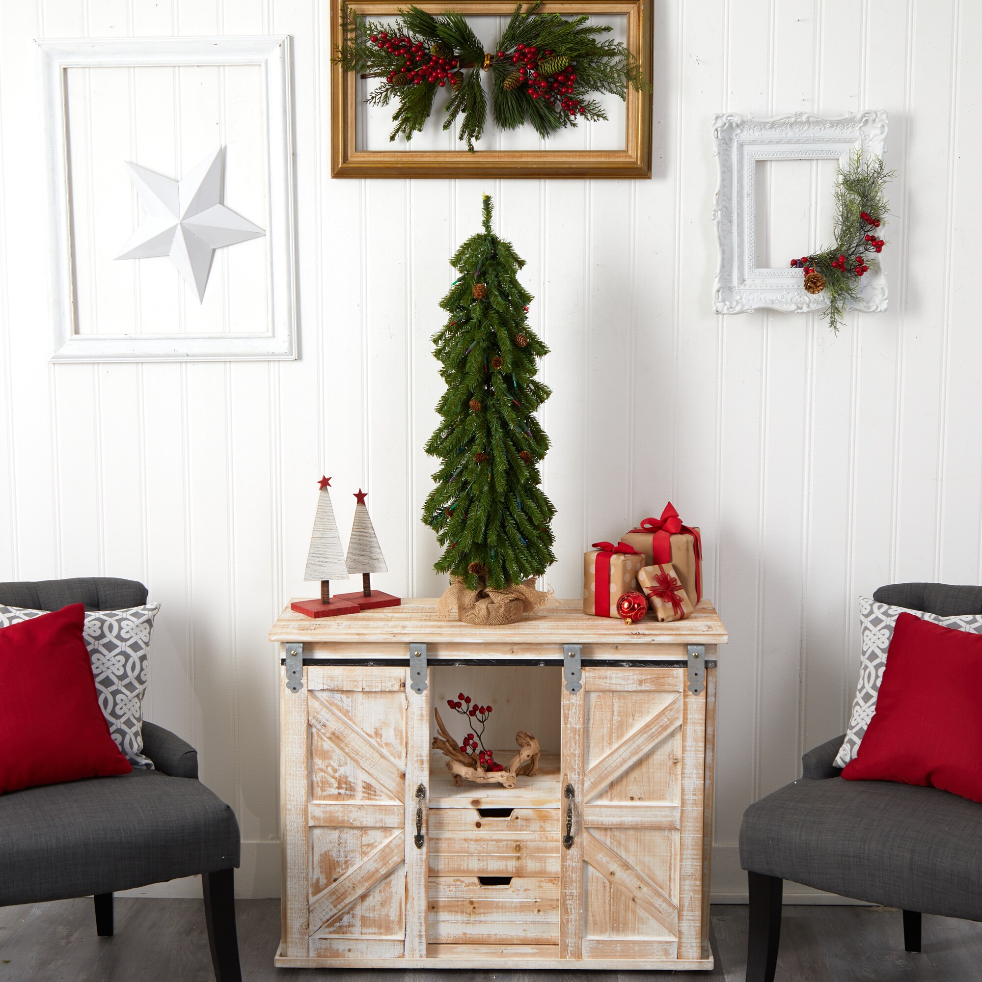 Nearly Natural T3273 Artificial-Christmas-Trees - View #11