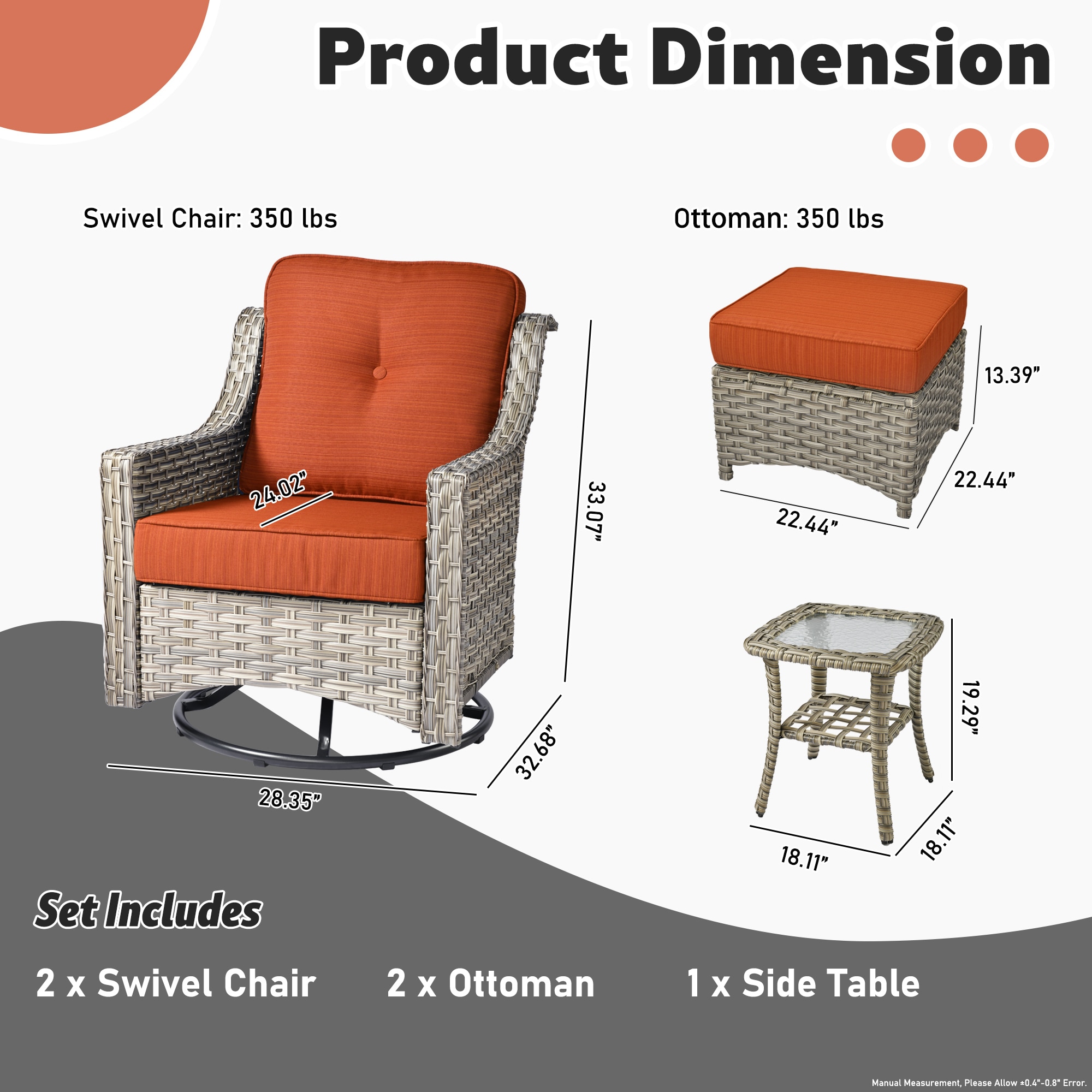Ovios PD8-5Y Patio-Chairs - View #6