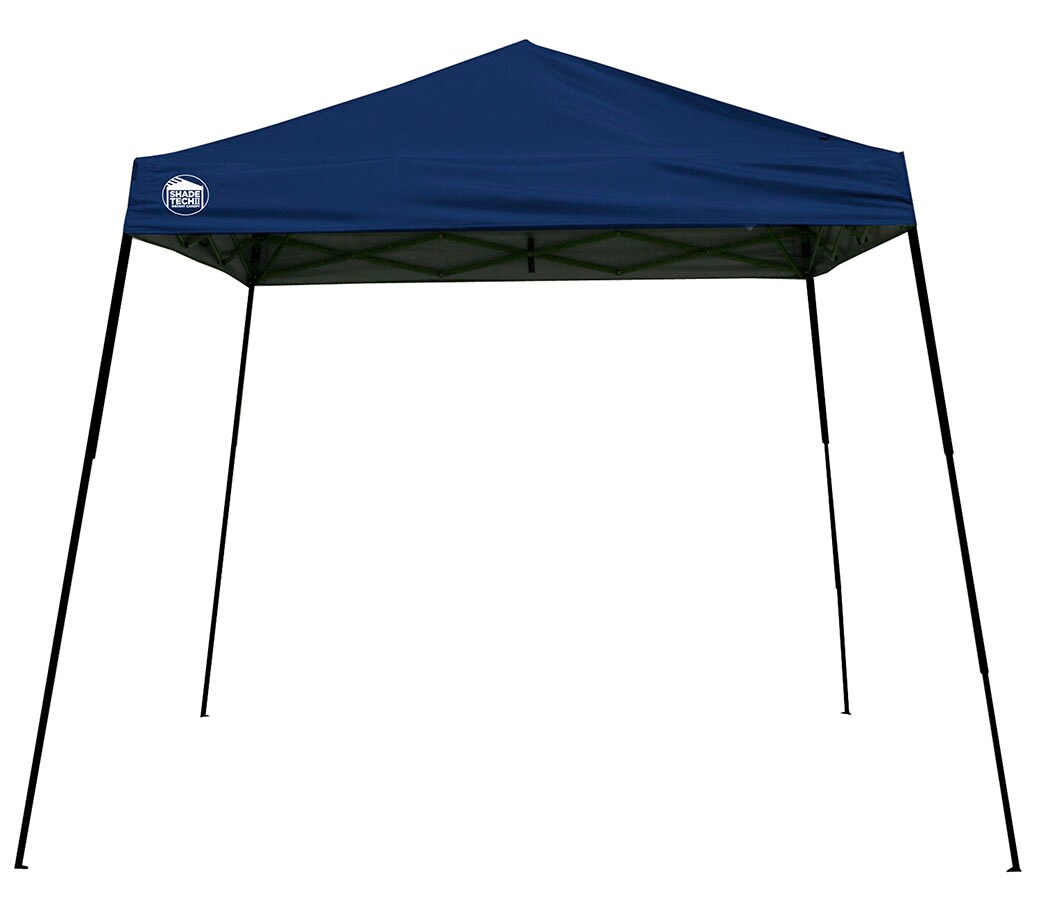 Shade Tech 157388 10-ft x 10-ft Square Midnight Blue Pop-up Canopy