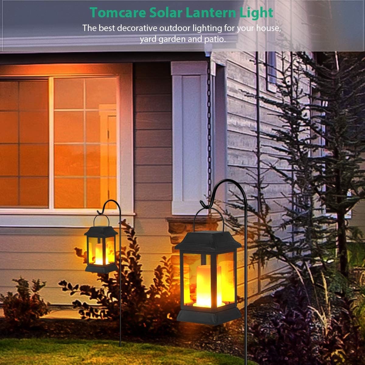 TomCare B07Y1TYV5J Outdoor-Decorative-Lanterns - View #4