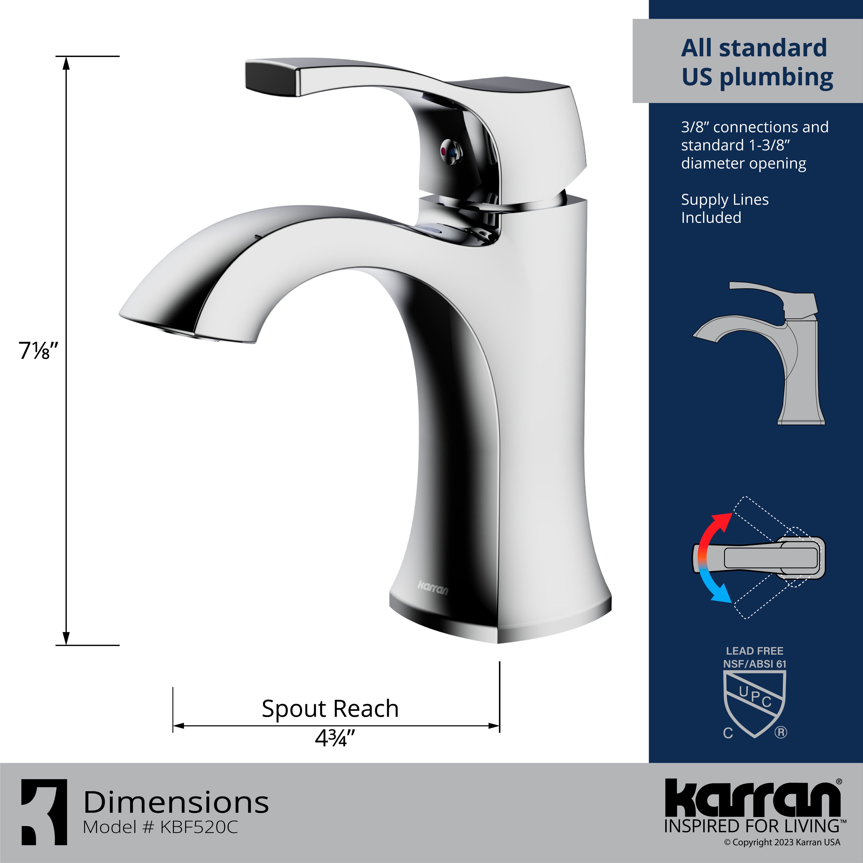 Karran KBF520C Lavatory-Faucets - View #5
