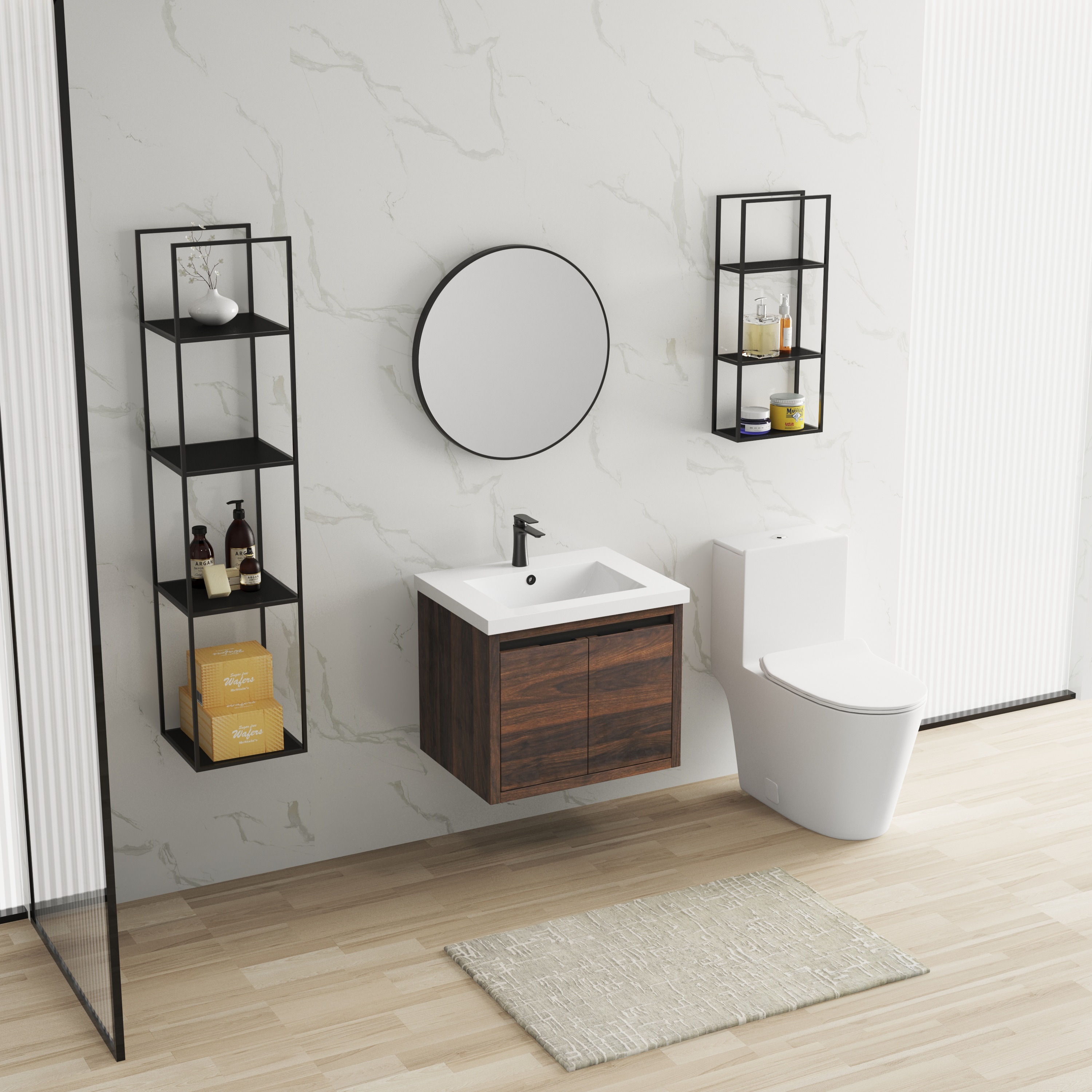 WELLFOR GLEM-69683 Bath-Vanity-Combo - View #5