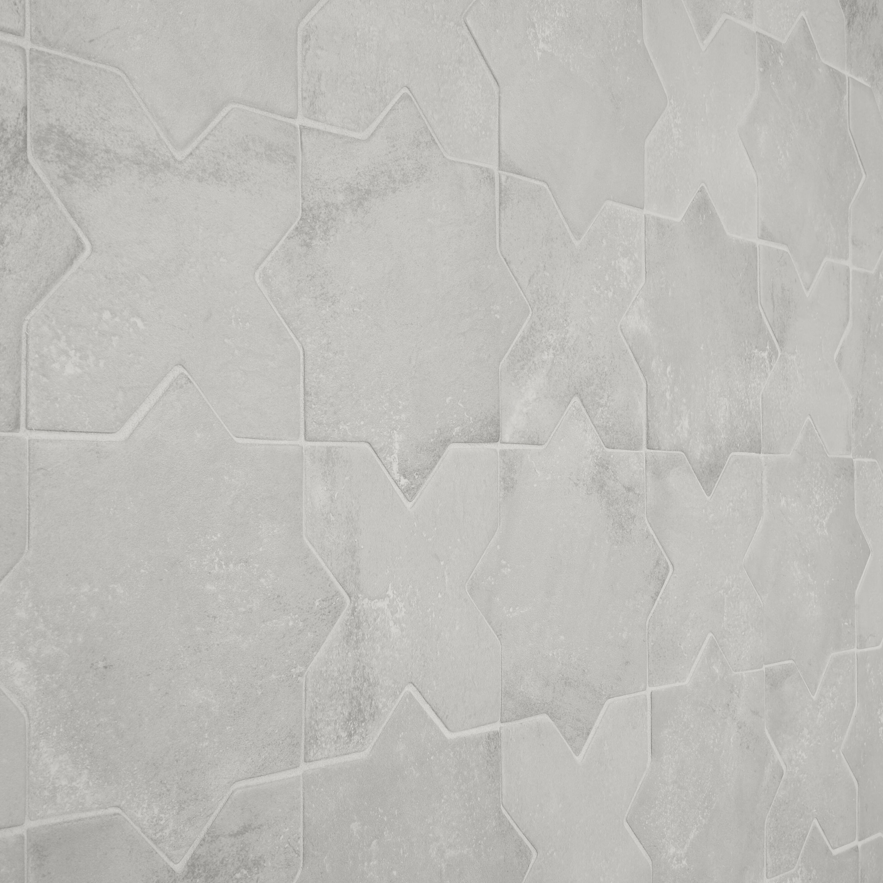 Noto Star-Crossed Gray Matte Porcelain Tile 6" x 6"