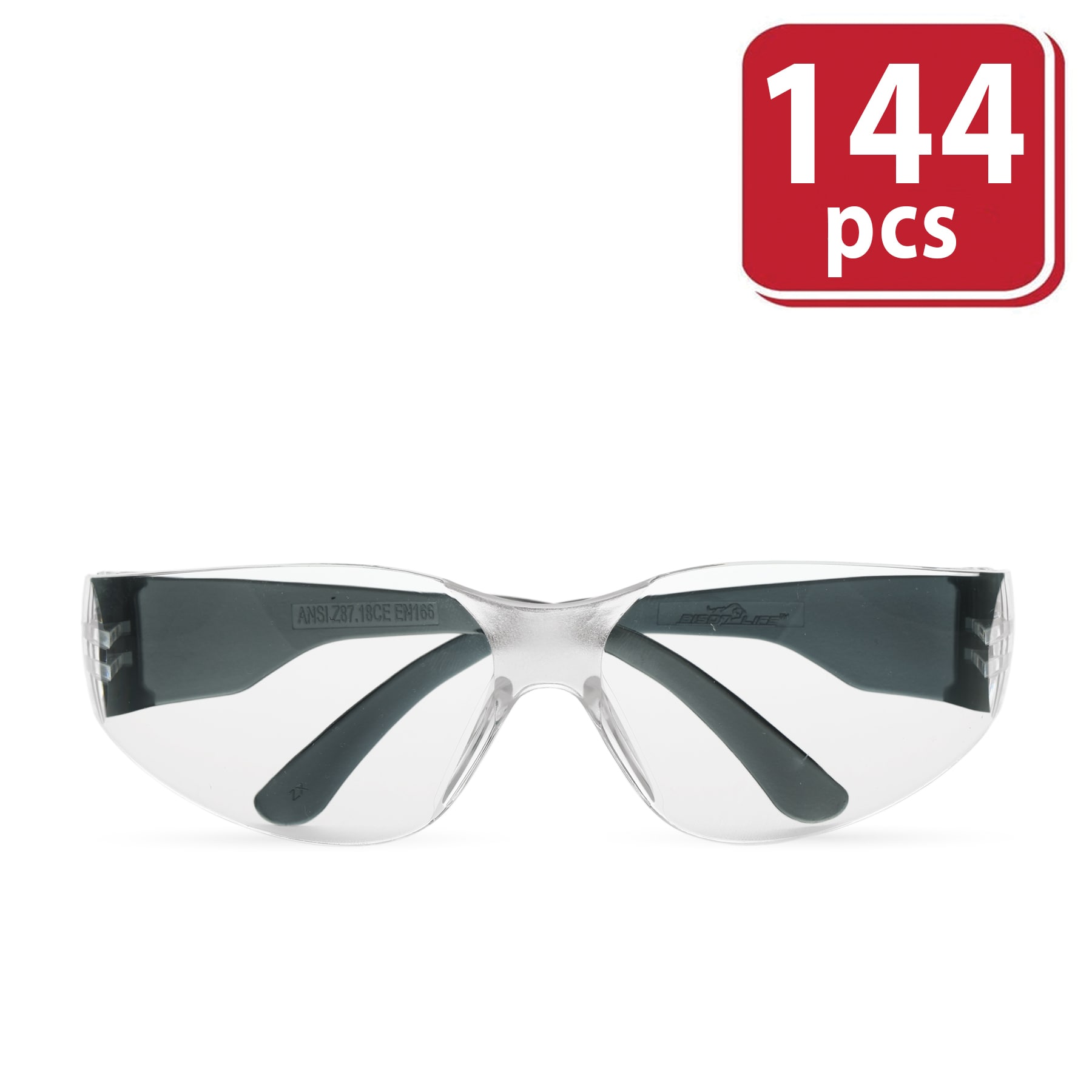 BISON LIFE SH-CR-CLLCT-SG9BK-CS Protective-Eye-Wear - View #2