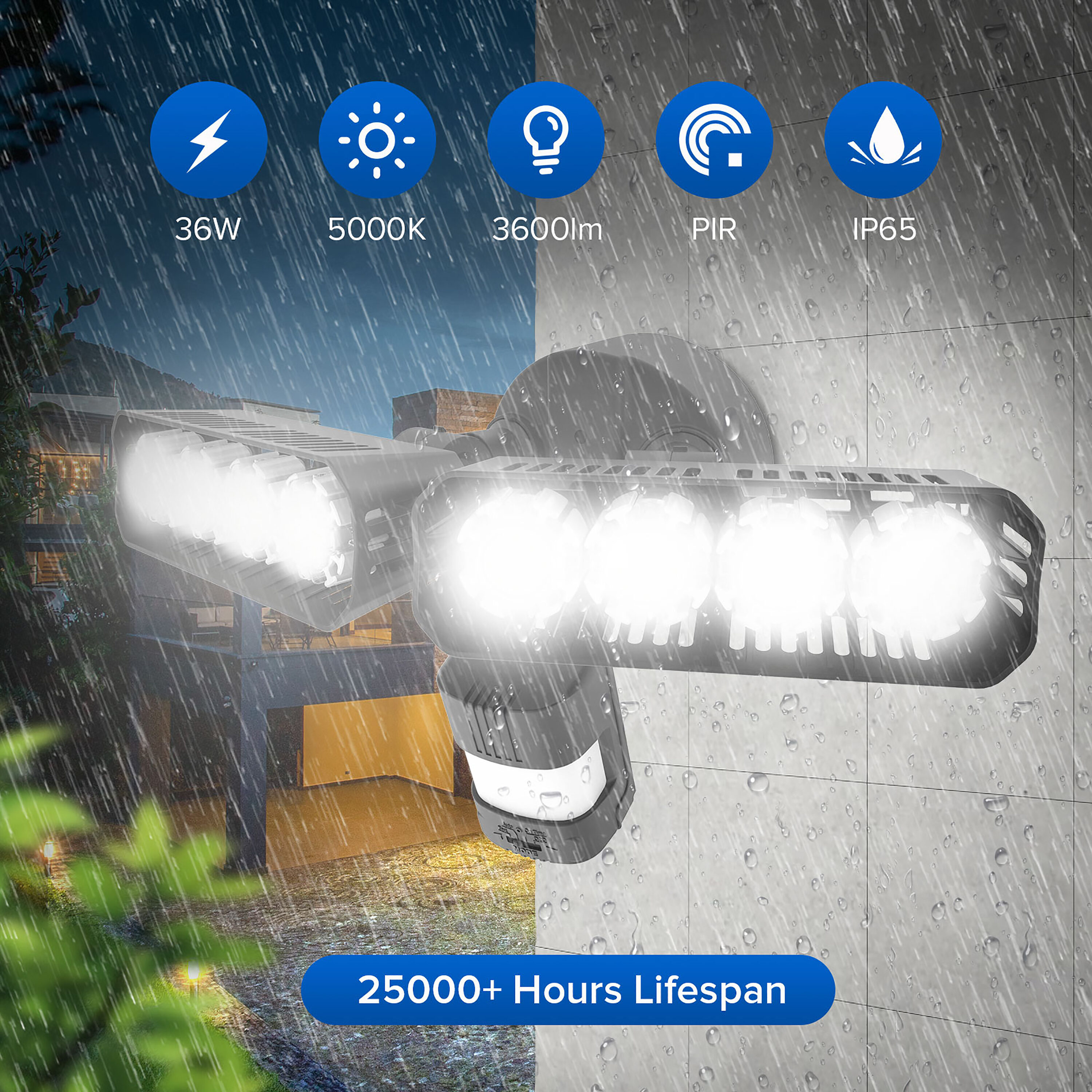 SANSI 01-04-001-013601 Motion-Activated-Floodlights - View #3