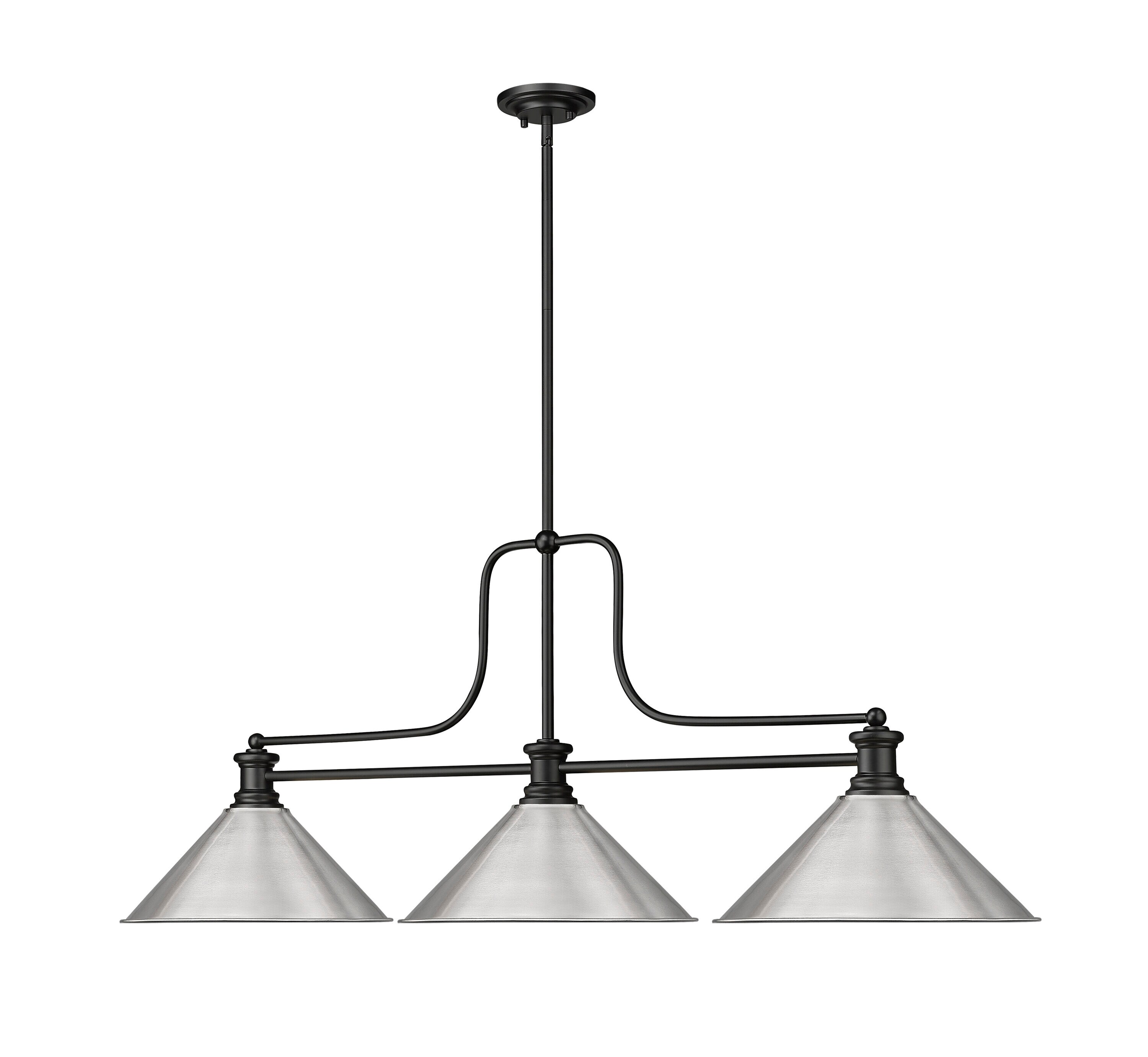 Z-Lite 725-3MB-BN15 Pool-Table-Lighting - View #3