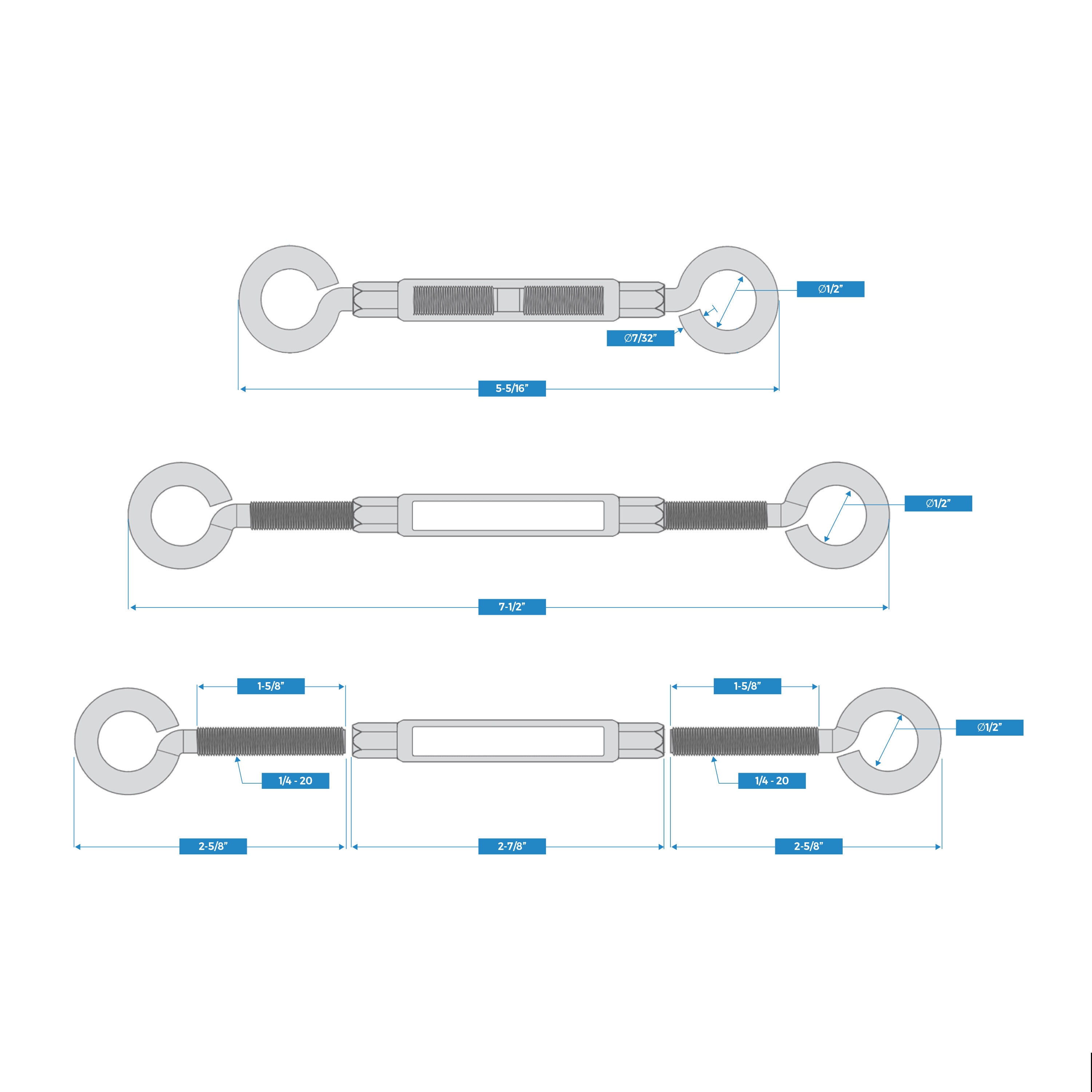 National Hardware N820-121 turnbuckles - View #7