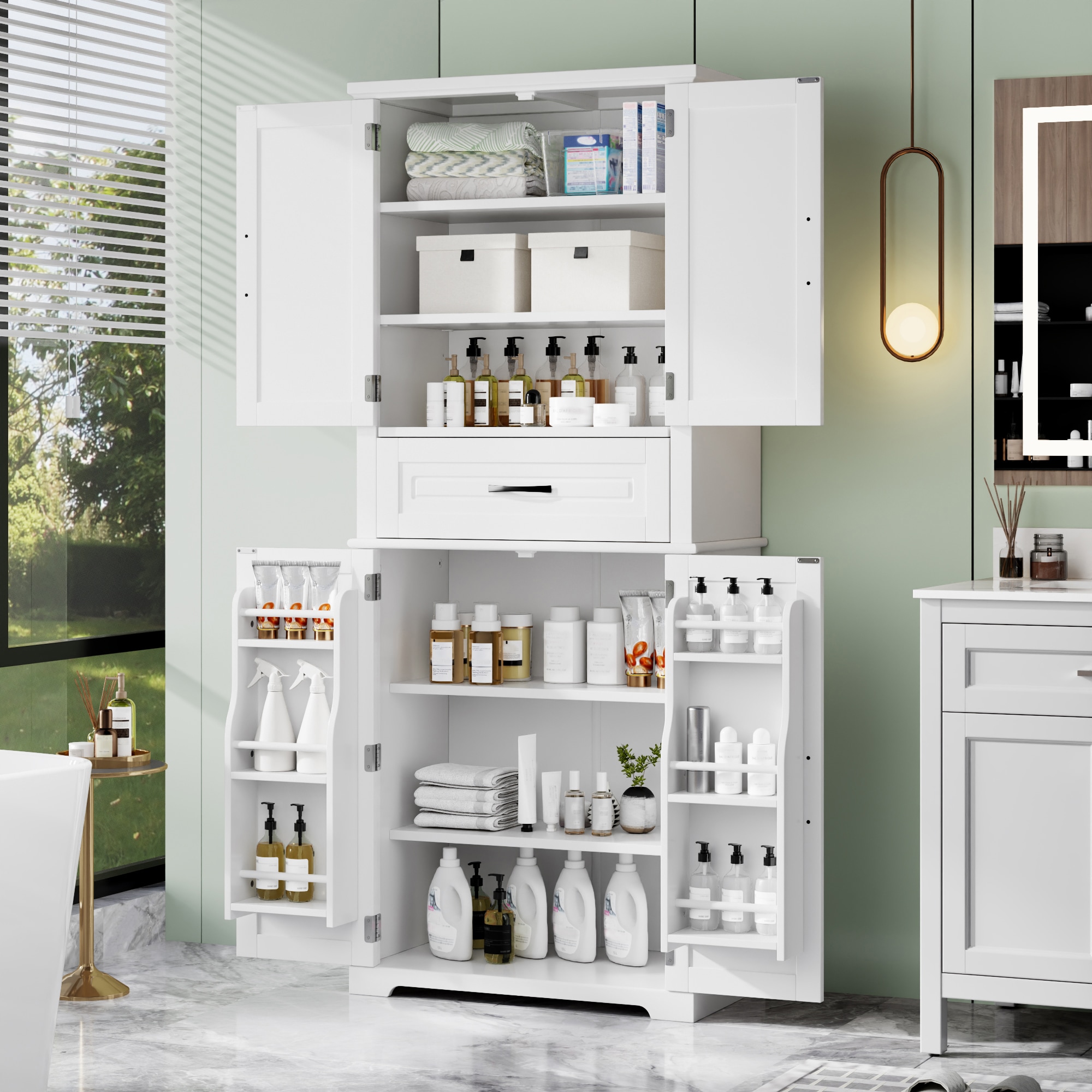 ModernLuxe L3P-N759P241667K Bathroom-Wall-Cabinets - View #3