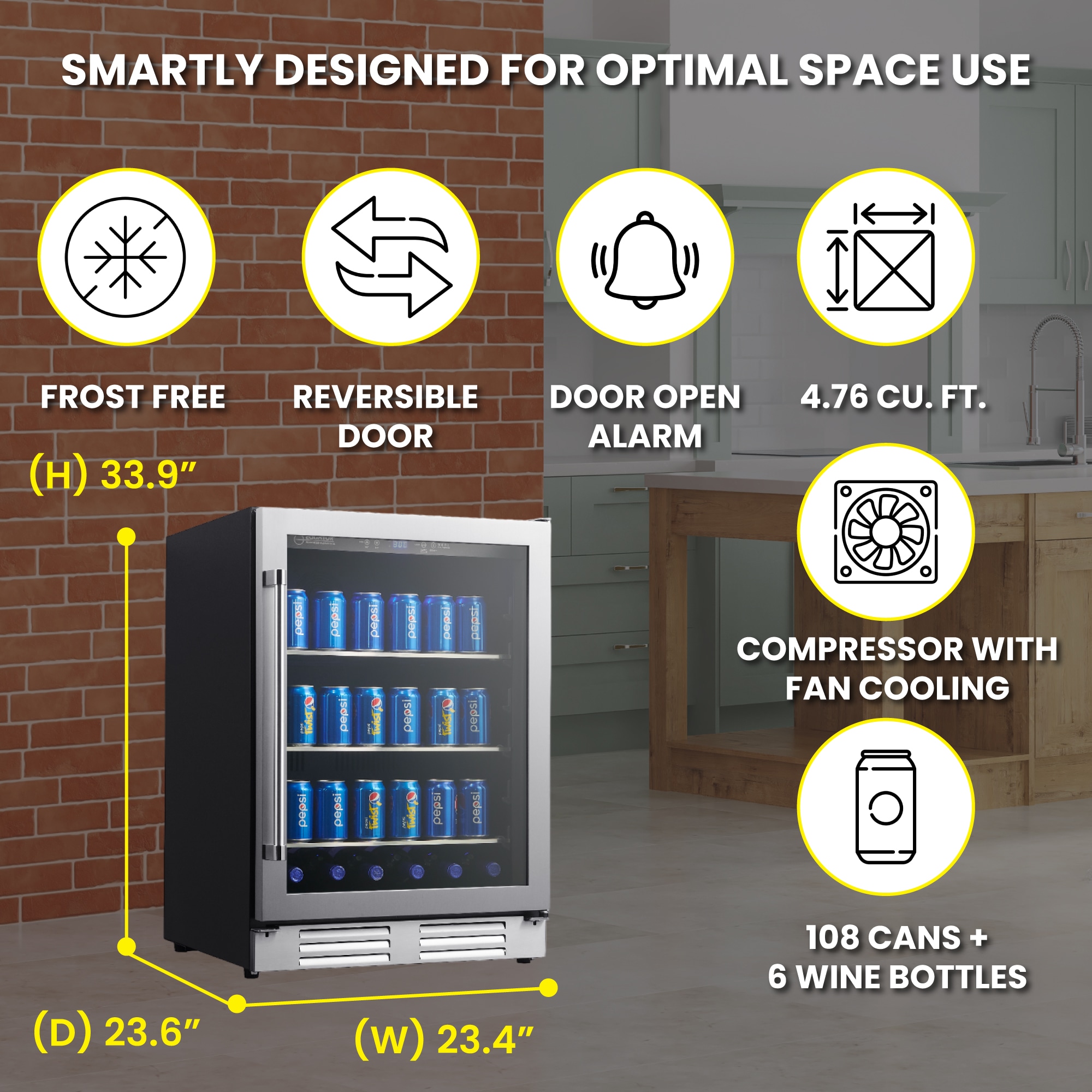 Equator Advanced Appliances BR 476 Beverage-Dispensers - View #20