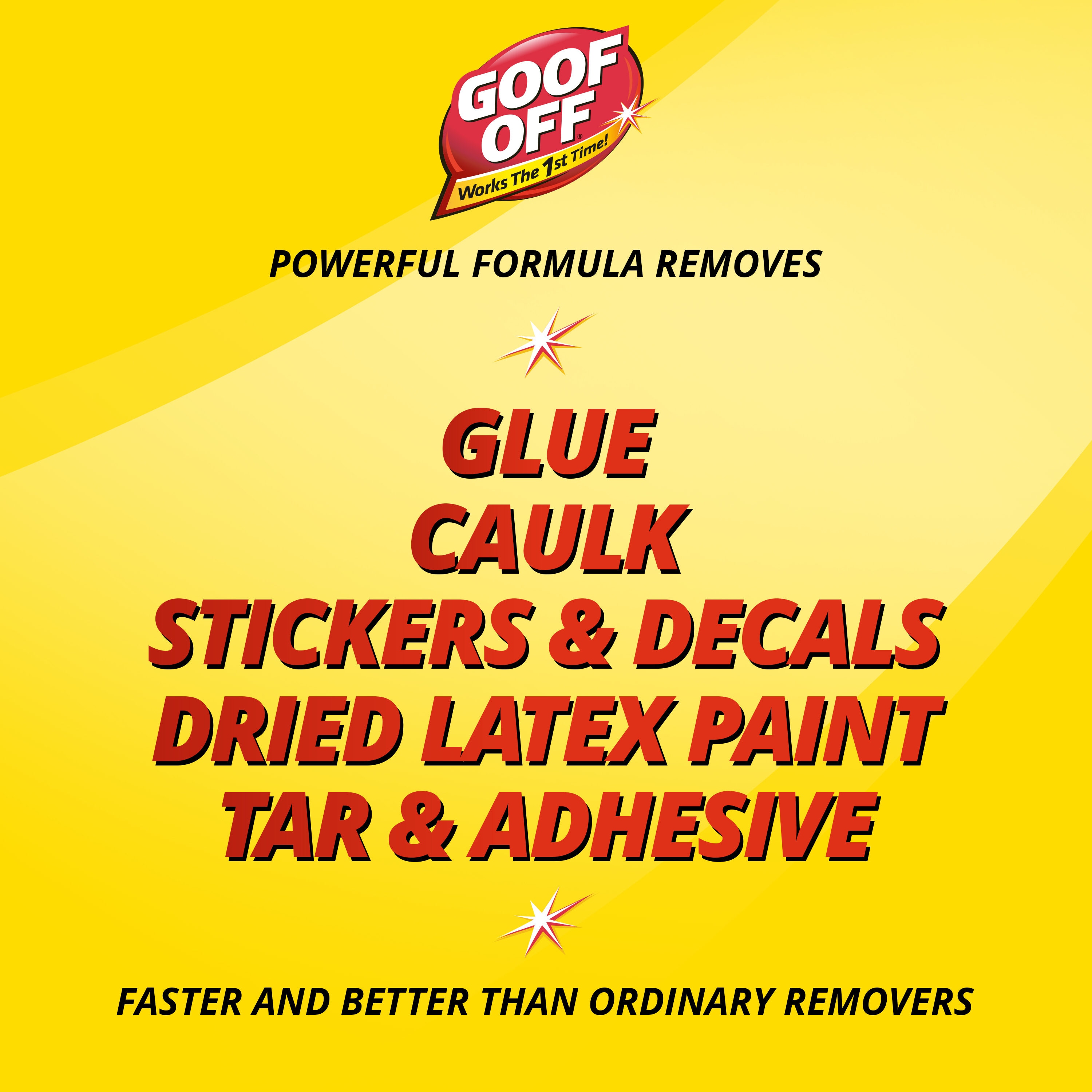 GOOF OFF, Drum, 55 gal Container Size, Adhesive Remover - 6XFF7