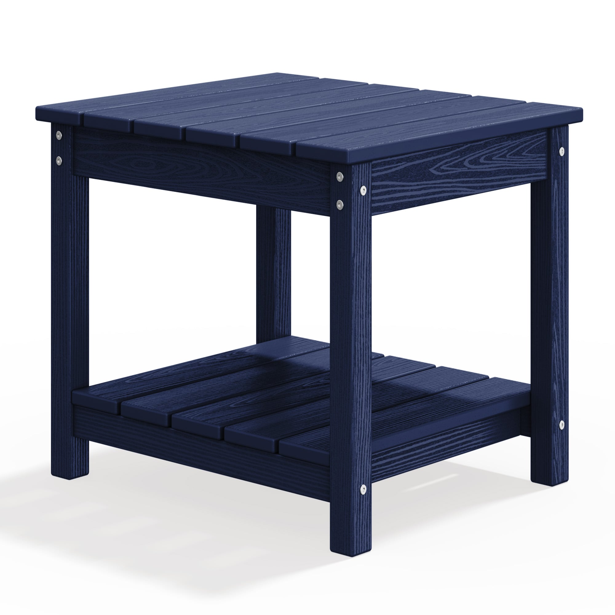 JEAREY PSCJ-NY Outdoor Side Table Rectangle Outdoor End 19.7-in W x 22.8-in L