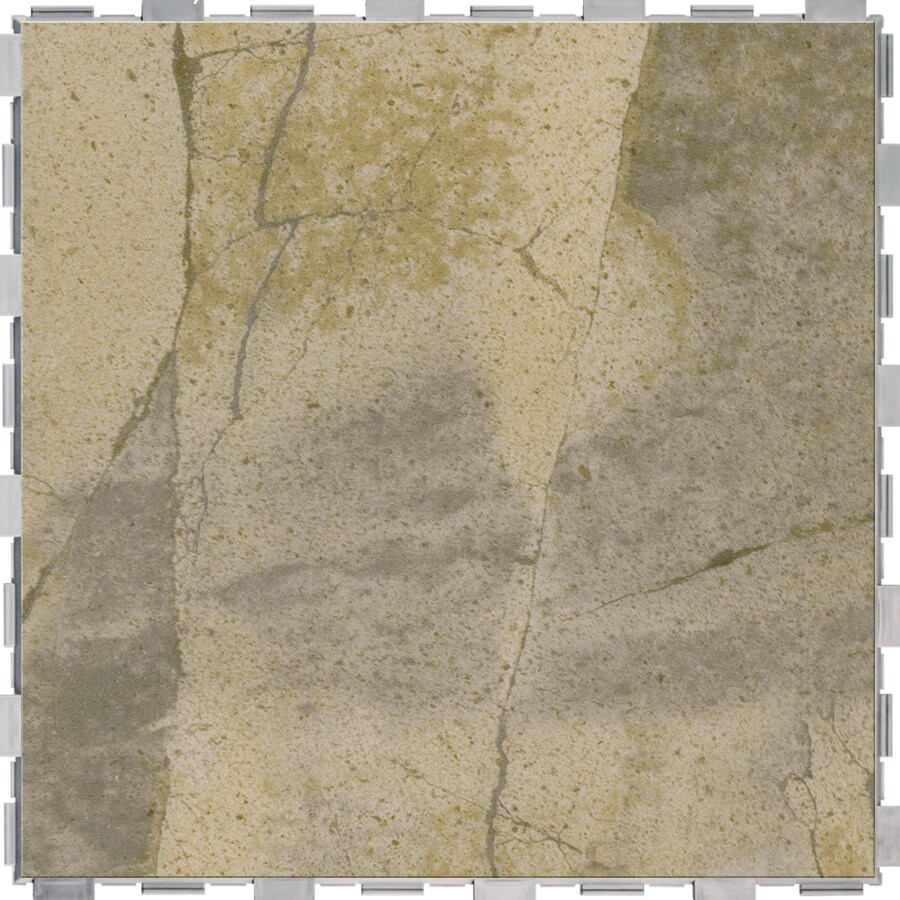 Snapstone Interlocking 4 Pack Bedrock 18 In X 18 In Porcelain Tile Common 18 In X 18 In Actual 18 In X 18 In In The Tile Department At Lowes Com