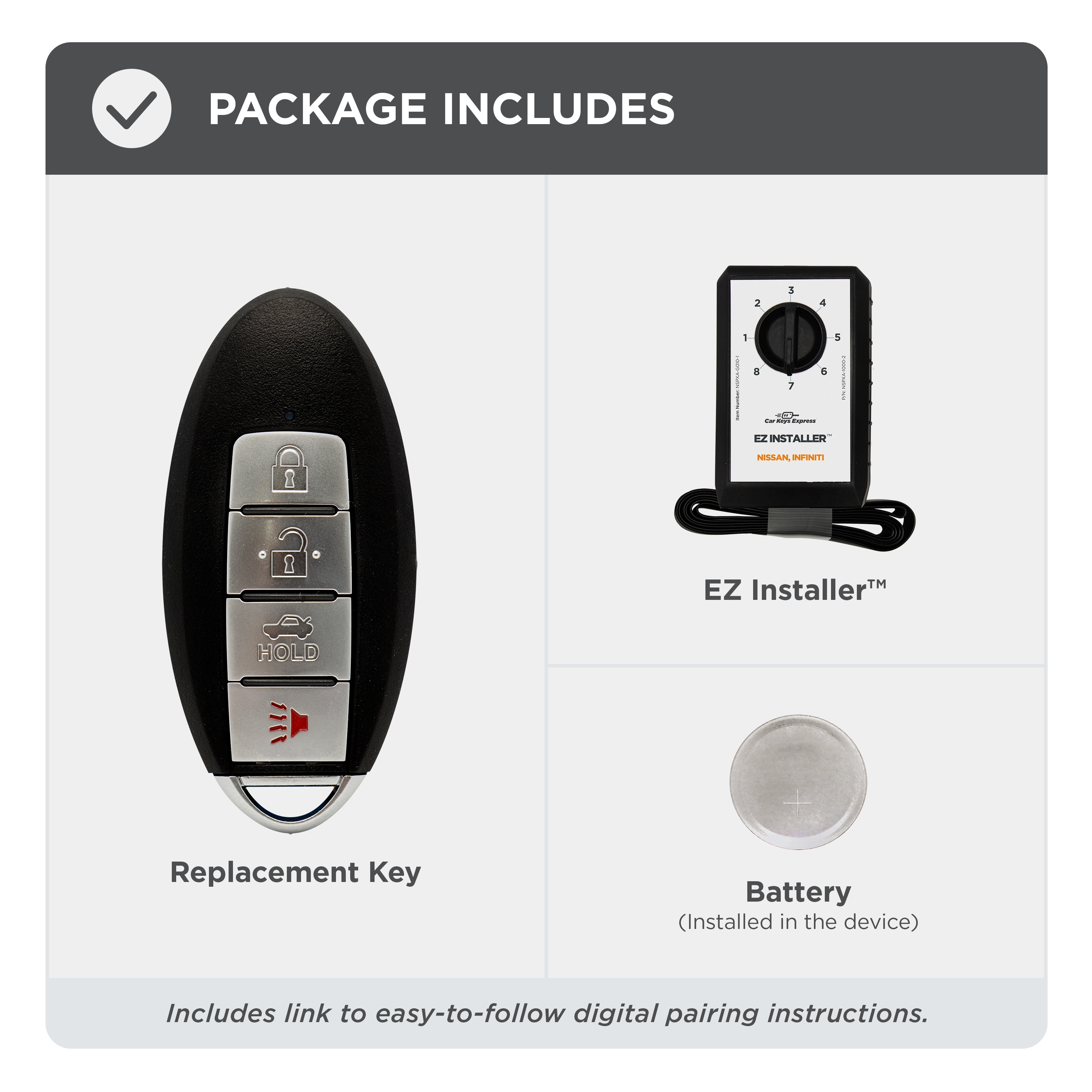 Car Keys Express NISSK4SK-PK c060438 - View #4