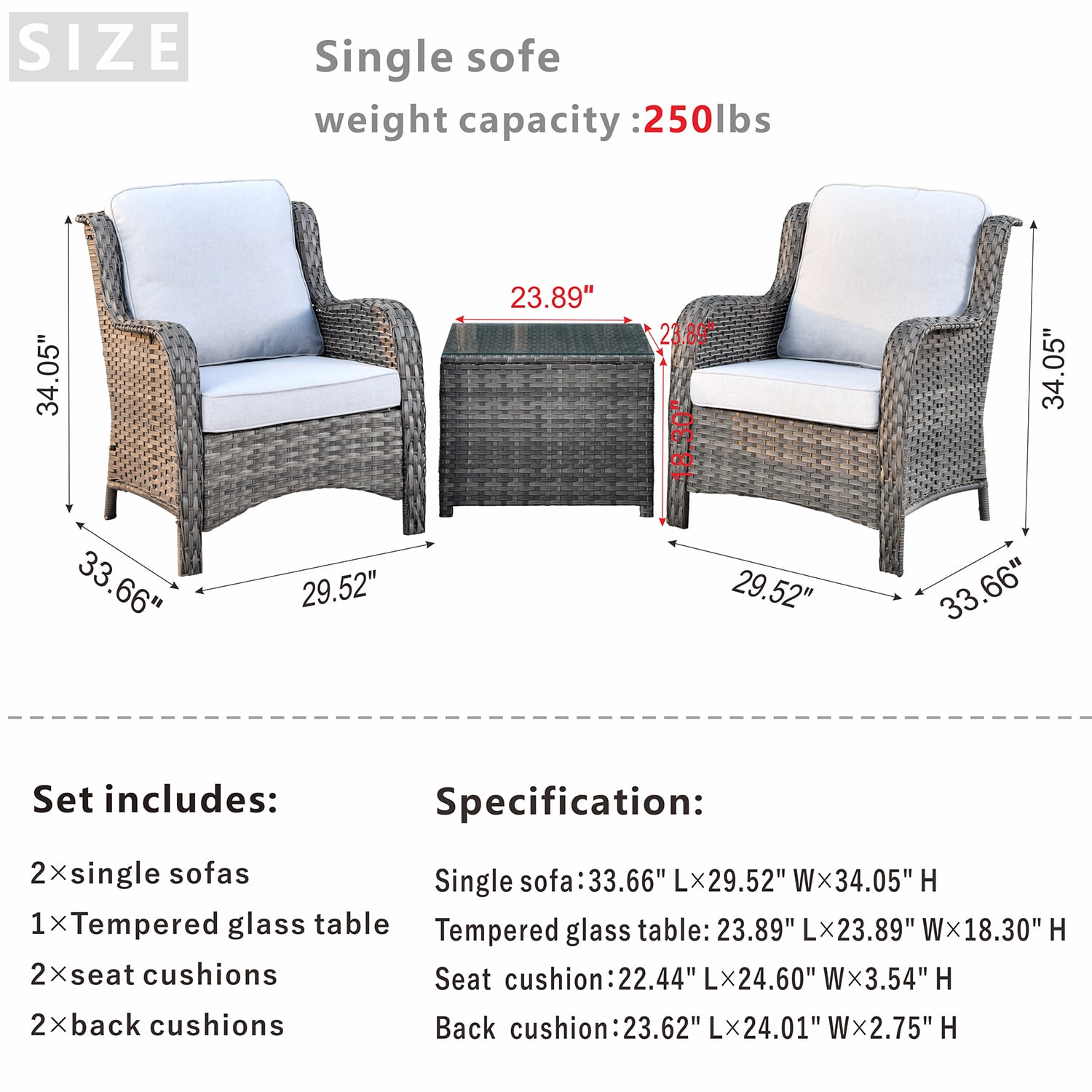 XIZZI GXCT40022T Patio-Chairs - View #4