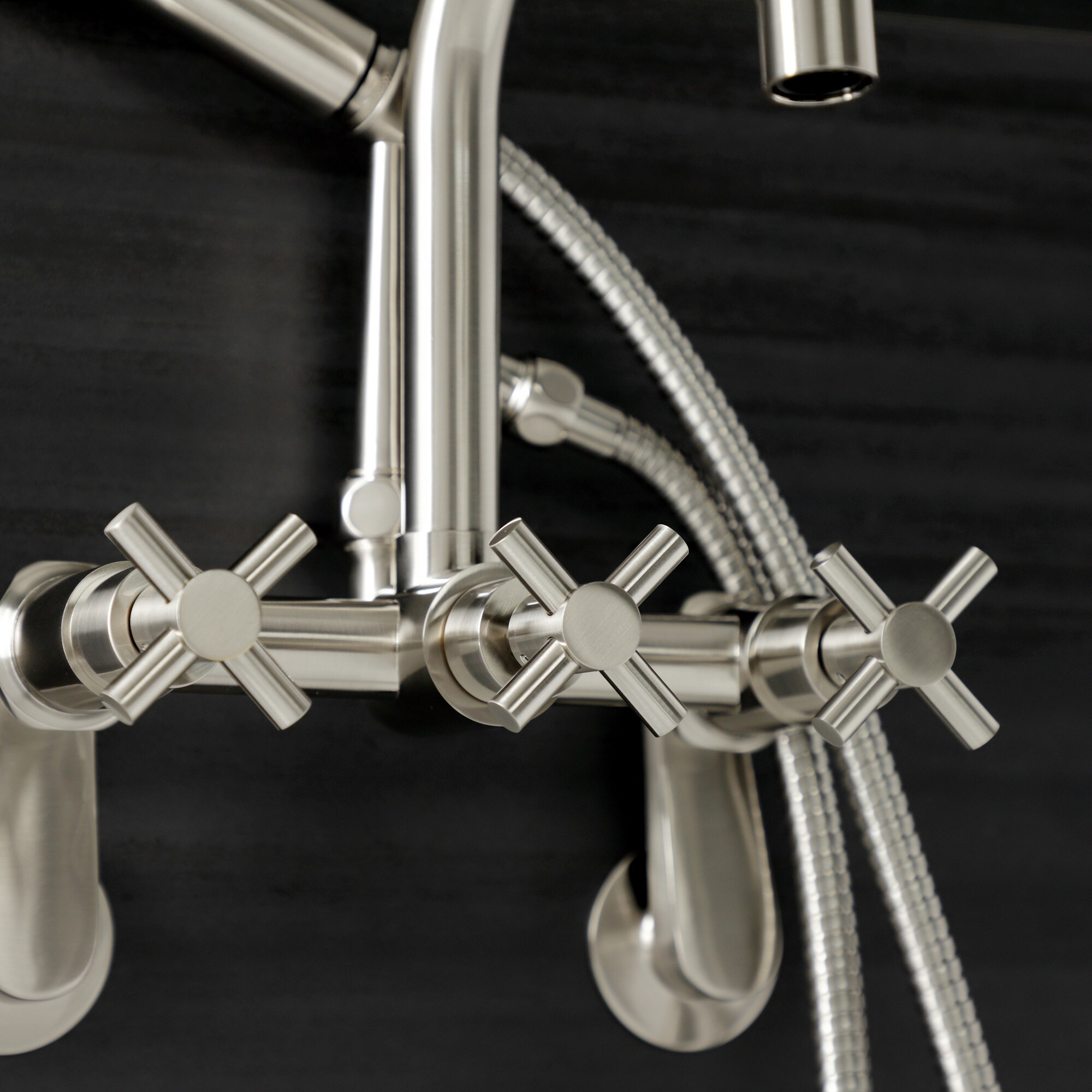 Kingston Brass WLAE8458DX Roman-Tub-Faucets - View #6