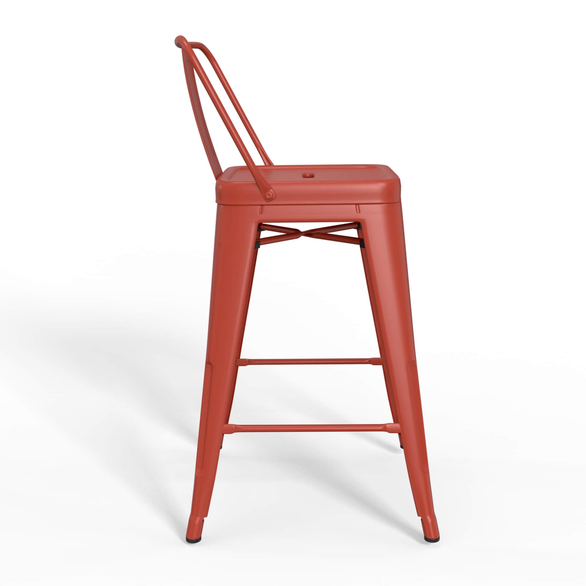 Simpli Home AXCRAY24-01-OR stools - View #3