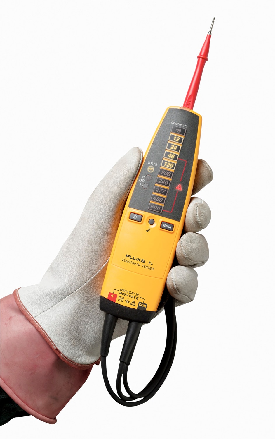 Fluke T+ Electrical Tester Digital Display Voltage Tester 600 Amp 600 ...