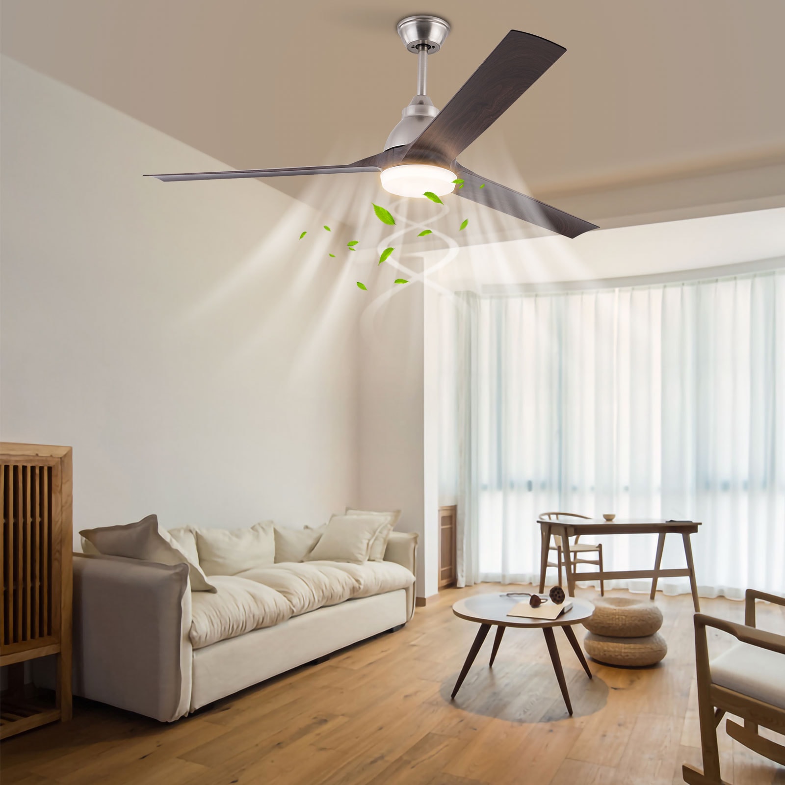 Oukaning JZUCOD-00510099 Ceiling-Fans - View #2